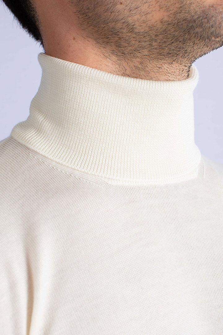 Dolcevita in lana merinos bianco 5515714290005 GRAN SASSO