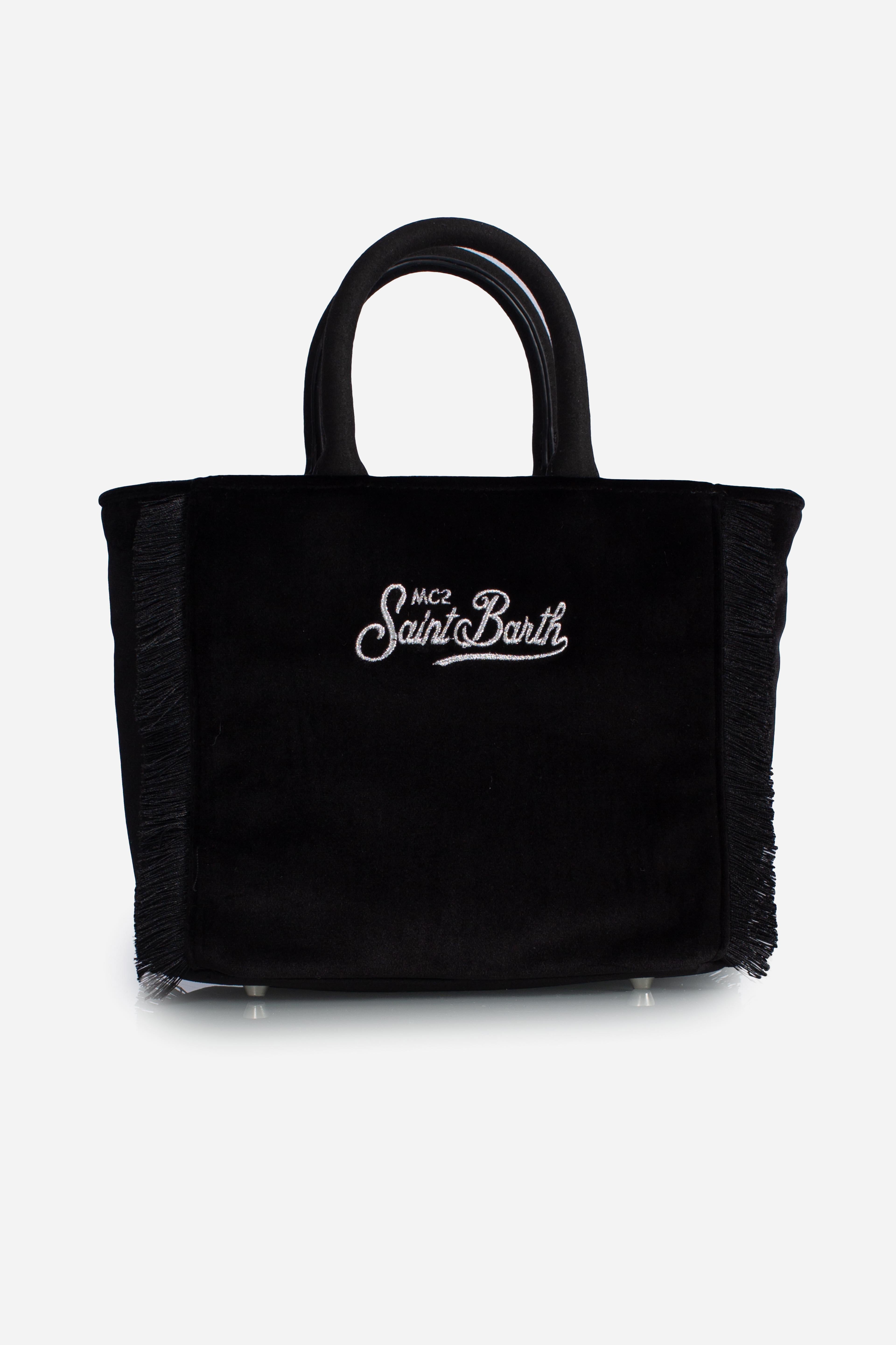 Borsa Dreaming of Saint Barth Winter Paradise black VAMI02700207I MC2 SAINT BARTH