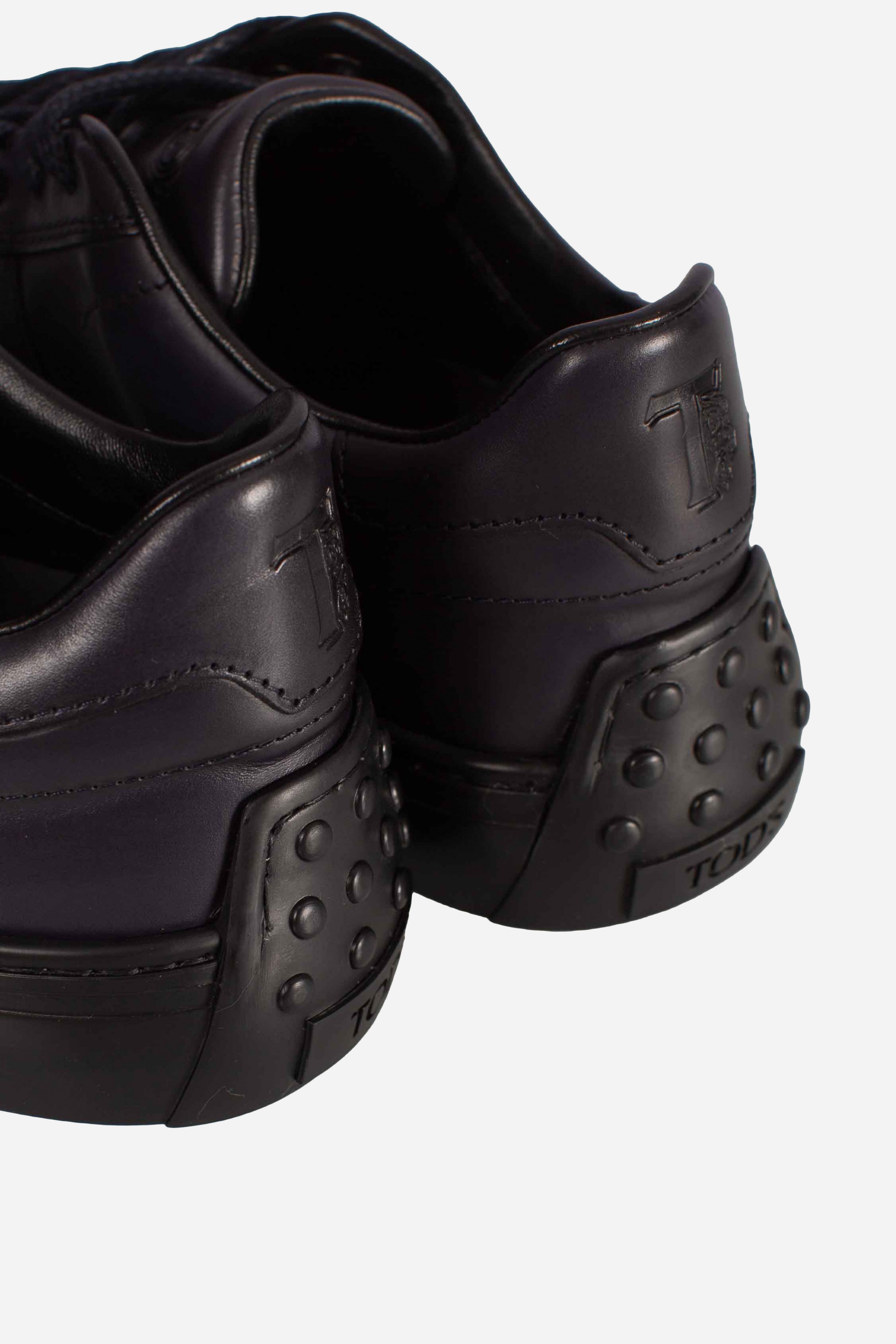 Sneakers in Pelle blu scuro XXM03E0GC50S96U802 TOD'S