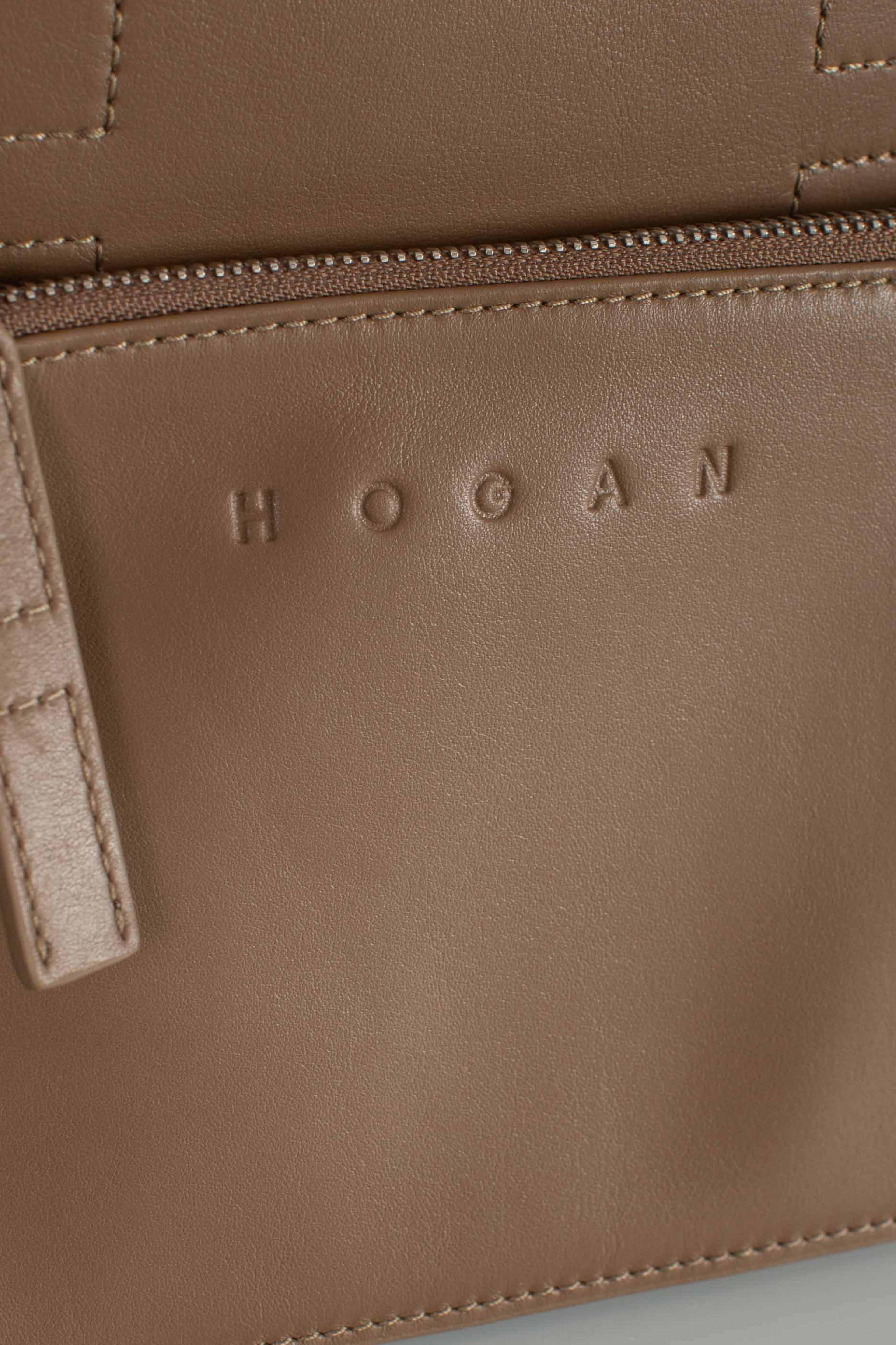 Borsa Hobo Hogan Hocket Piccola beige KBW01RS0200TZPC414 HOGAN