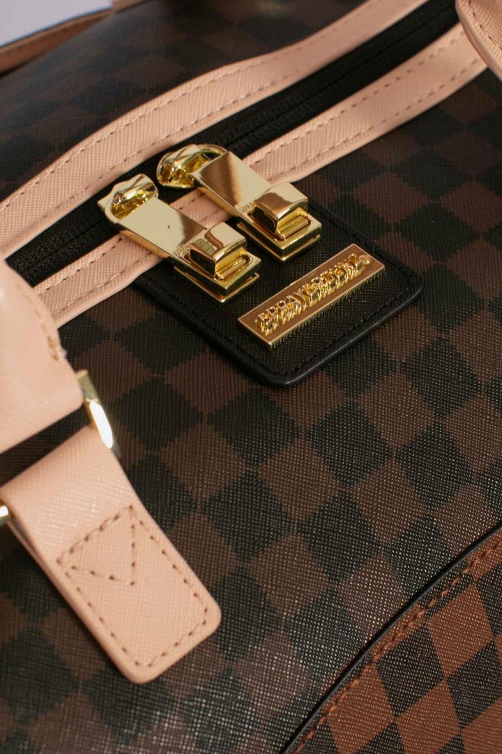 Borsone boujee strap duffel 910D7461NSZBROWN SPRAYGROUND