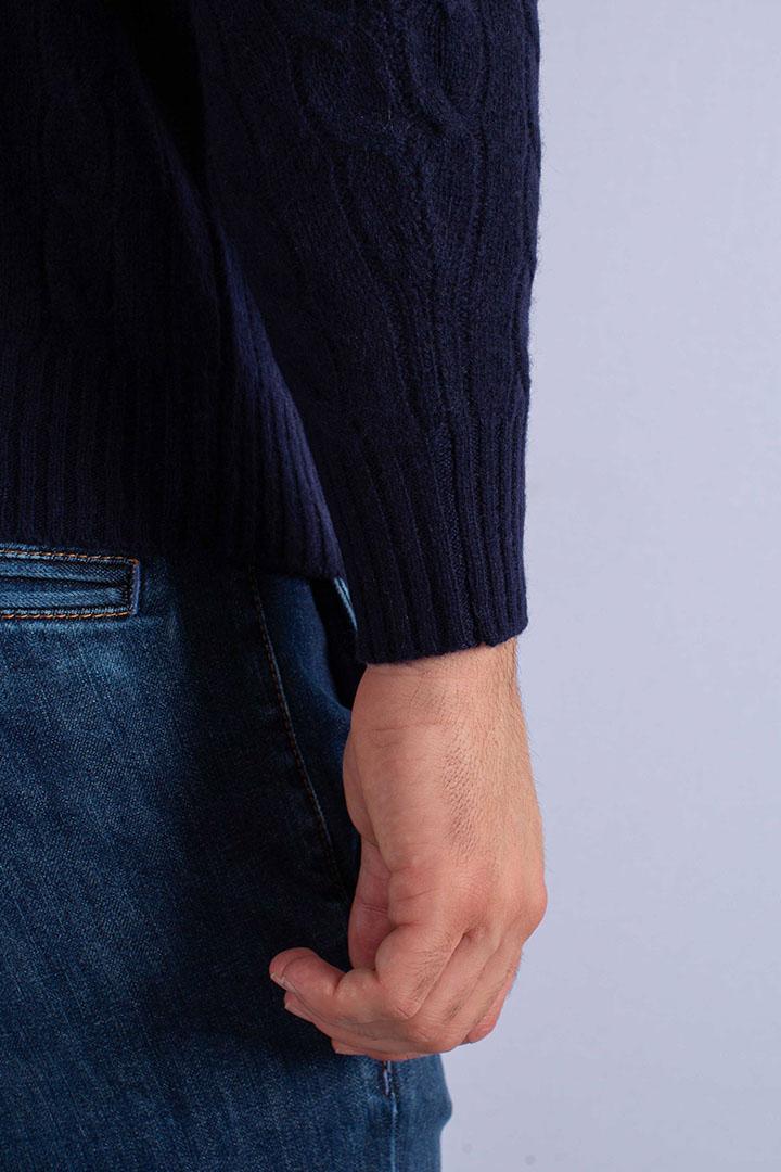 Maglia in lana e cashmere blue 710876762002 POLO RALPH LAUREN