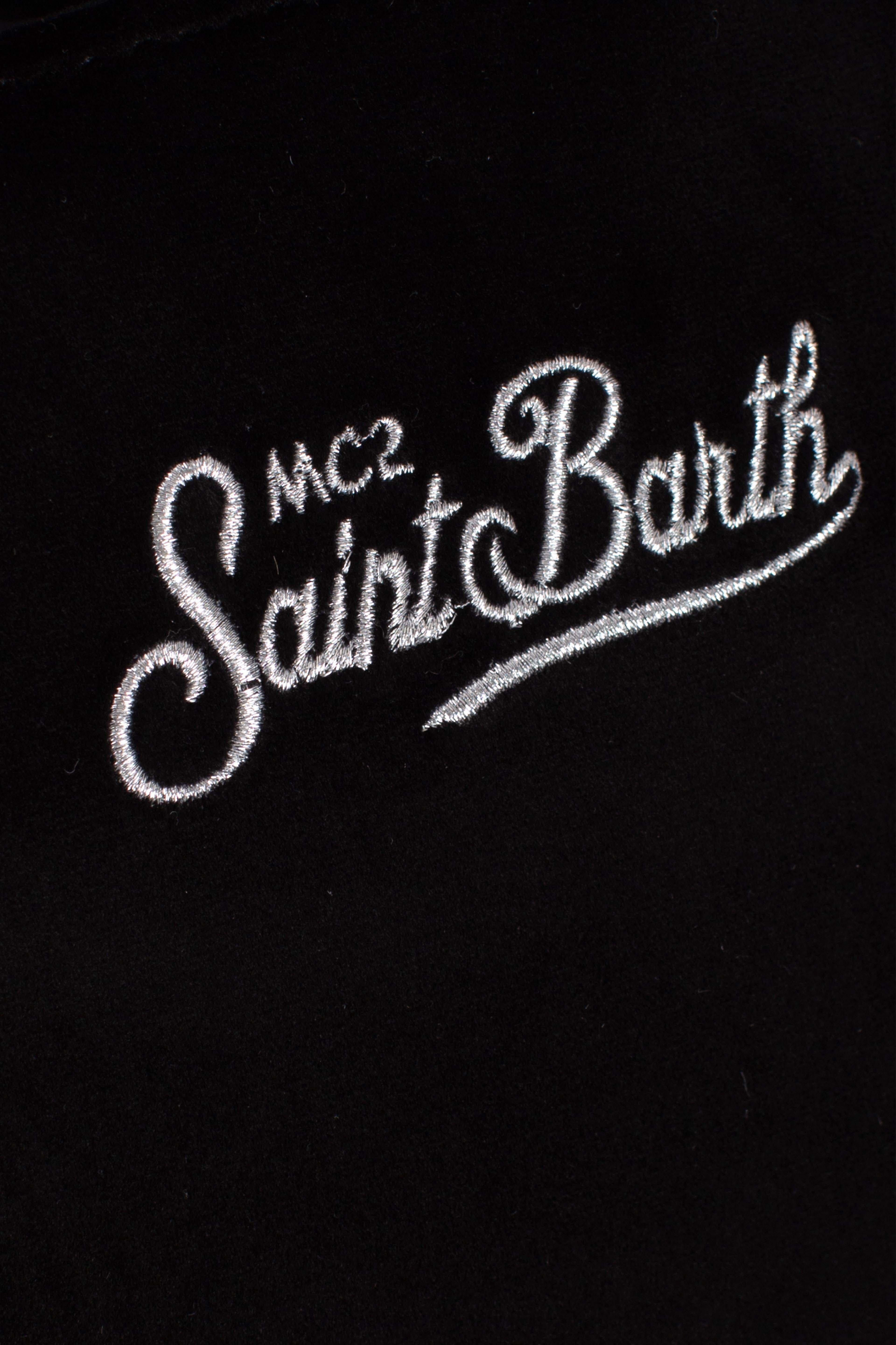 Borsa Dreaming of Saint Barth Winter Paradise black VAMI02700207I MC2 SAINT BARTH