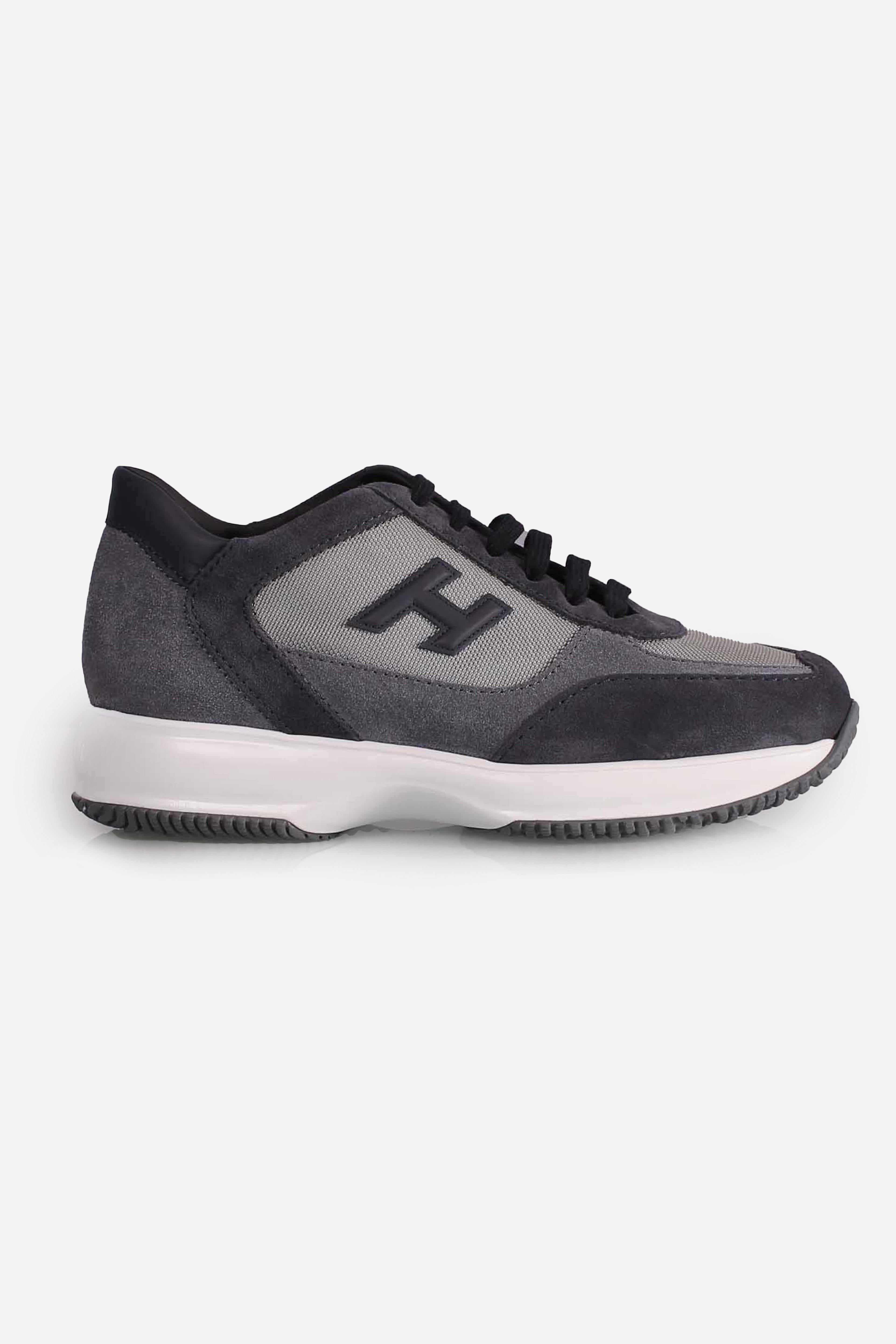 Sneakers Interactive Blu Grigio HXM00N0I980UGO418W HOGAN