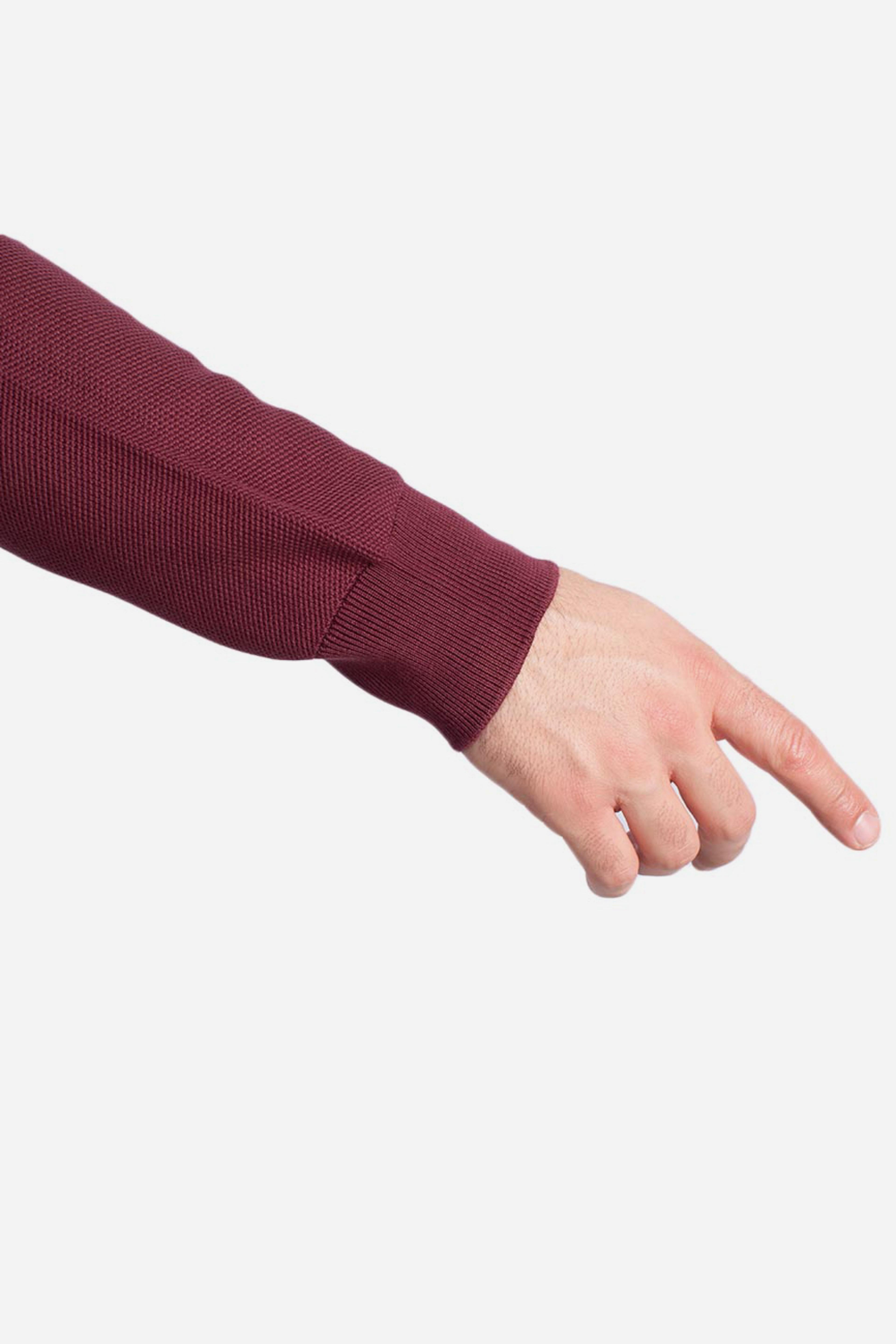 Maglia a girocollo effetto texture red 710918163520 POLO RALPH LAUREN