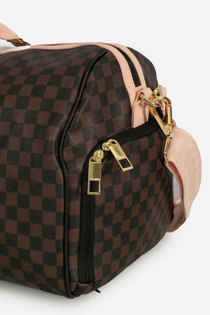 Borsone boujee strap duffel 910D7461NSZBROWN SPRAYGROUND