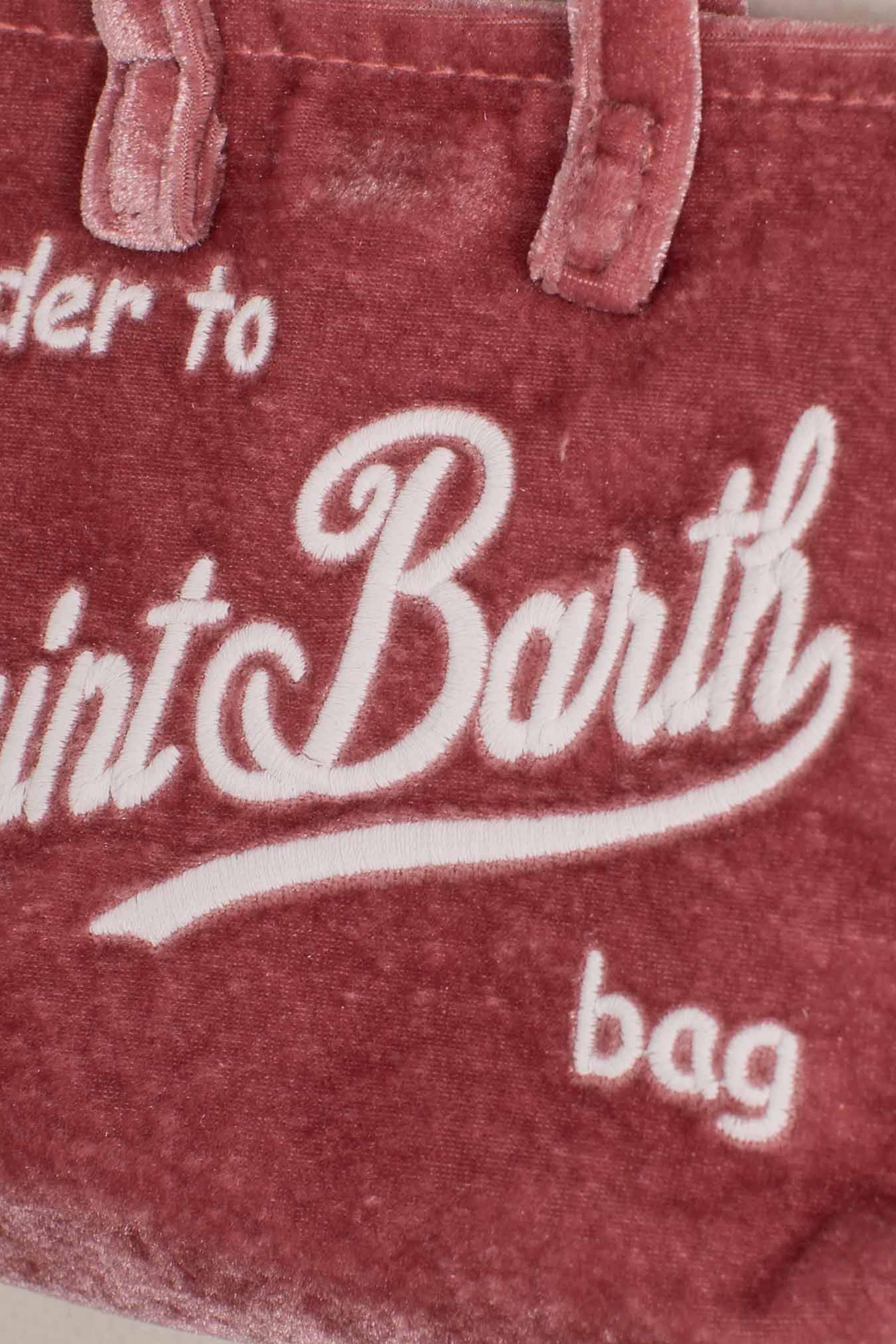 Phone Bag in velluto rosa PHONE00800293I MC2 SAINT BARTH
