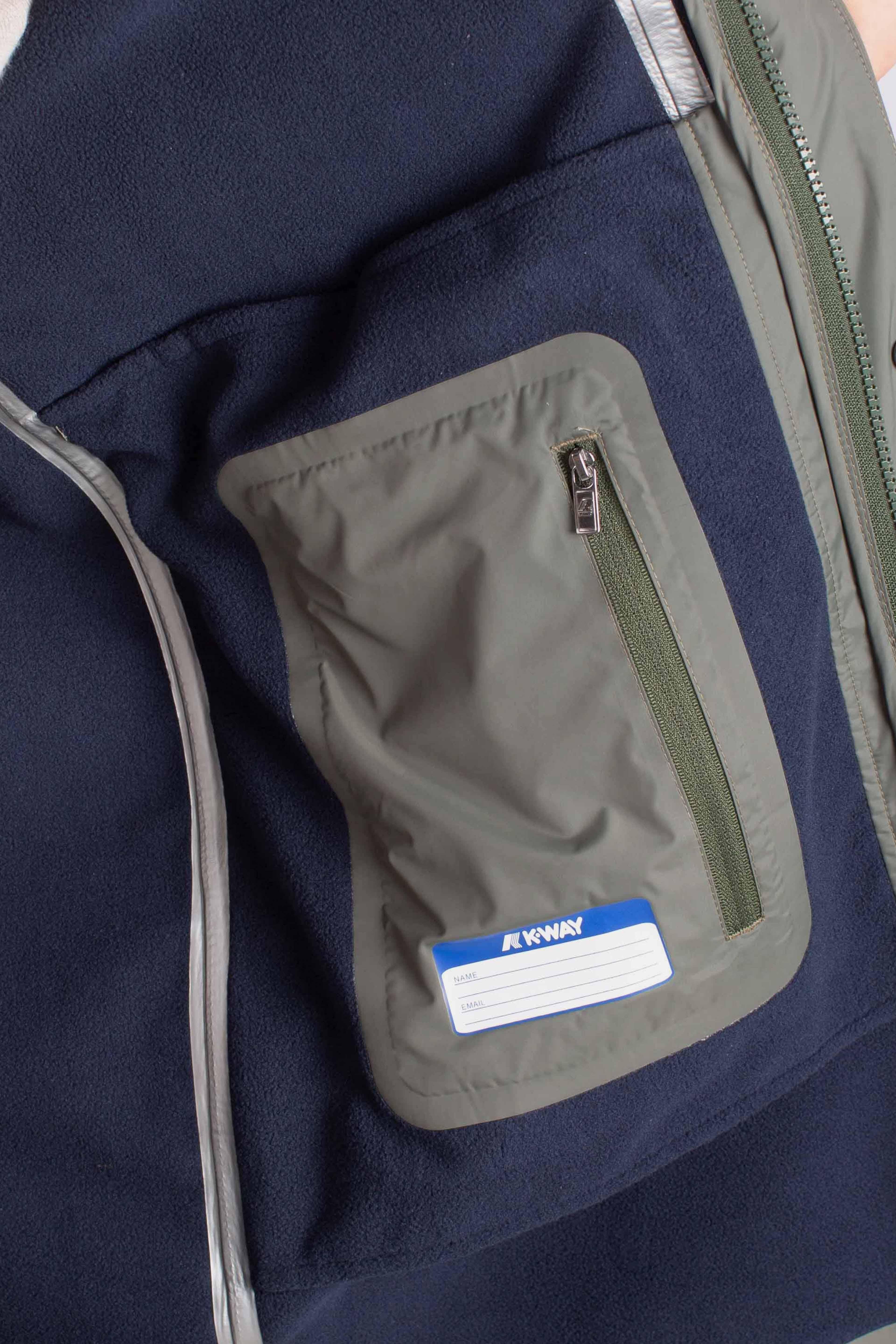 Giacca media duke bonded Green blackish - blue depth K6116YWAF0 K-WAY