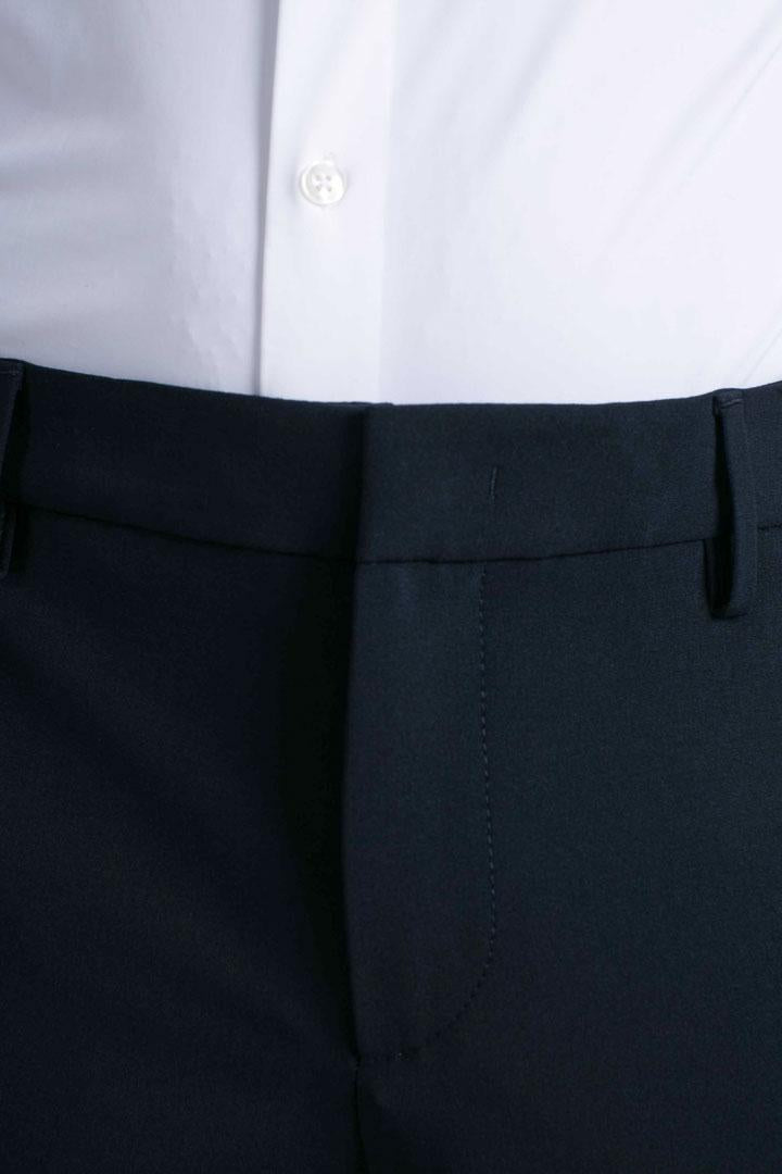 Pantalone Gaubert in lana blu UP235TS0009UXXX890 DONDUP