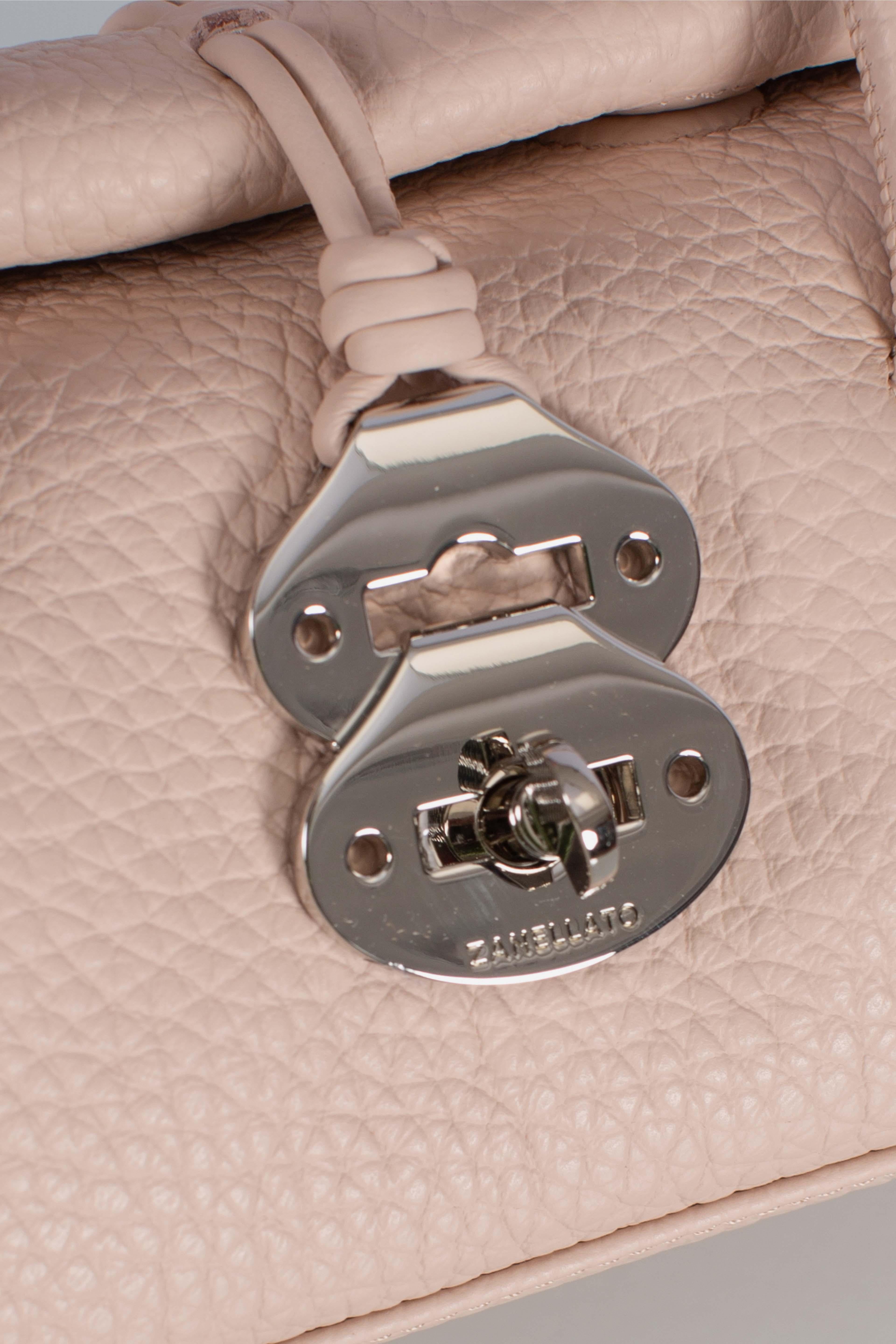 BORSA DOTTA BABY IN PELLE MARTELLATA pink callas 0687501120000BZ0852 ZANELLATO