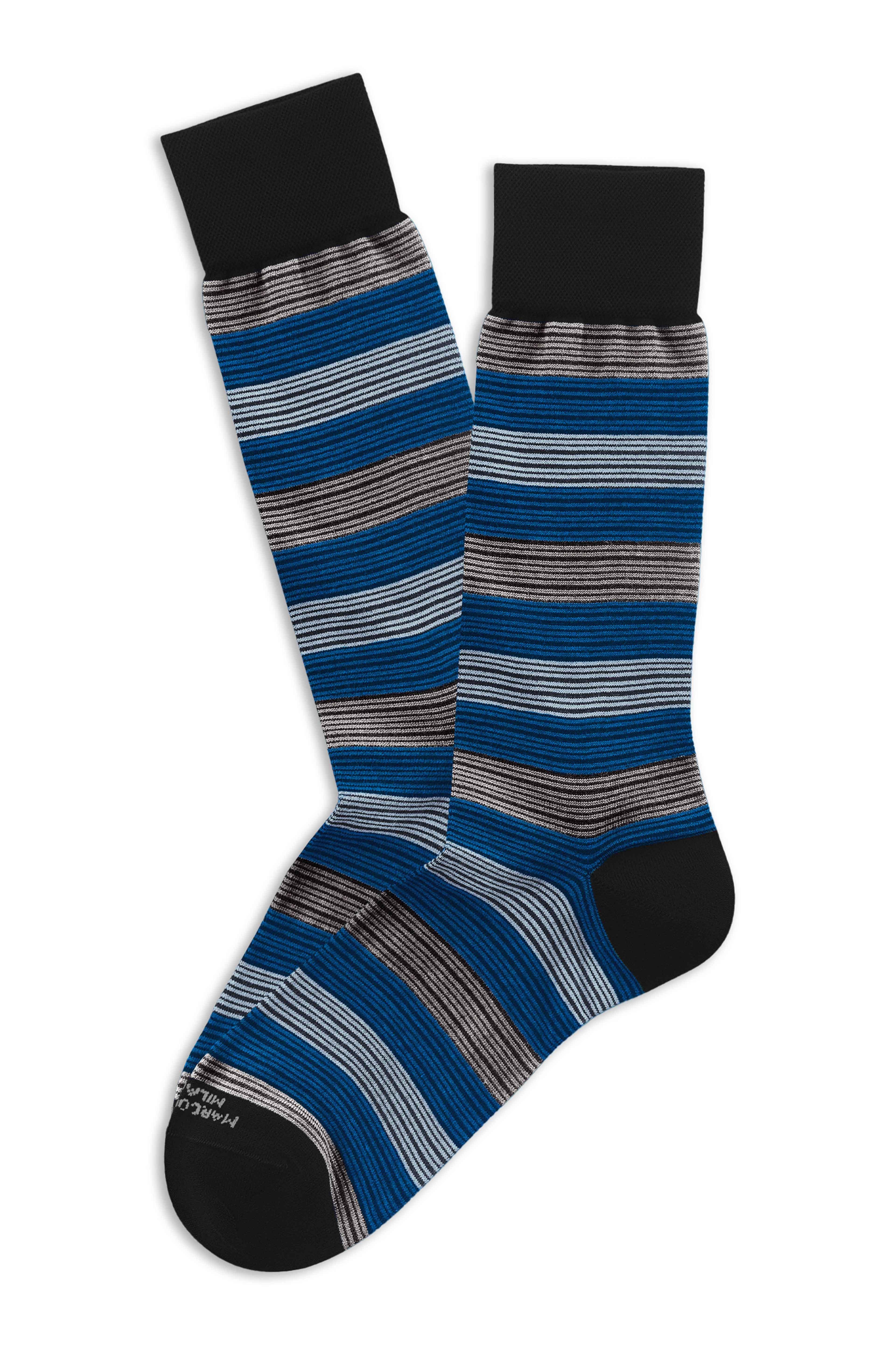 Calza rigata black camel MAR4815LZ88 MARCOLIANI