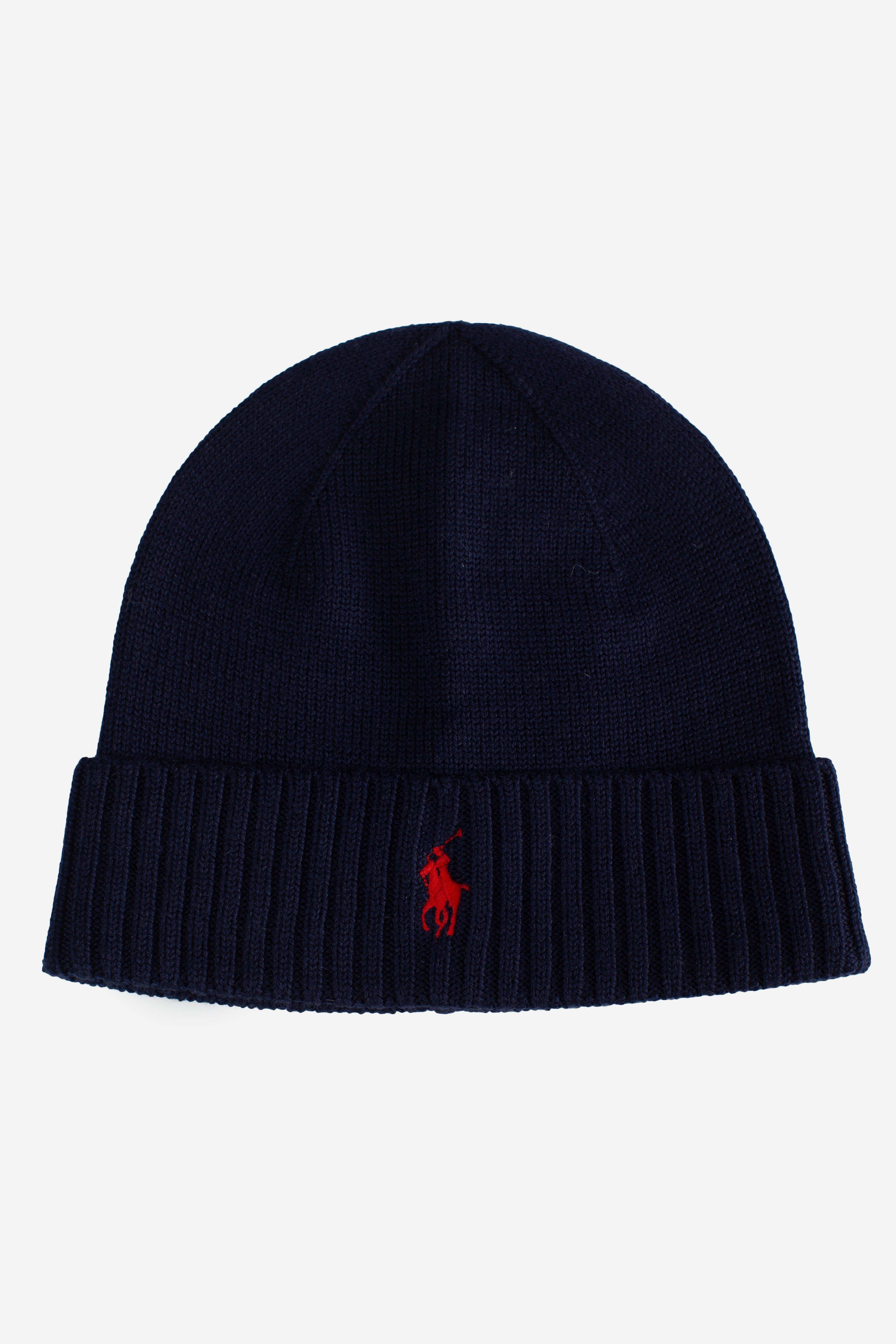 Berretto in lana blue 710886137002 POLO RALPH LAUREN