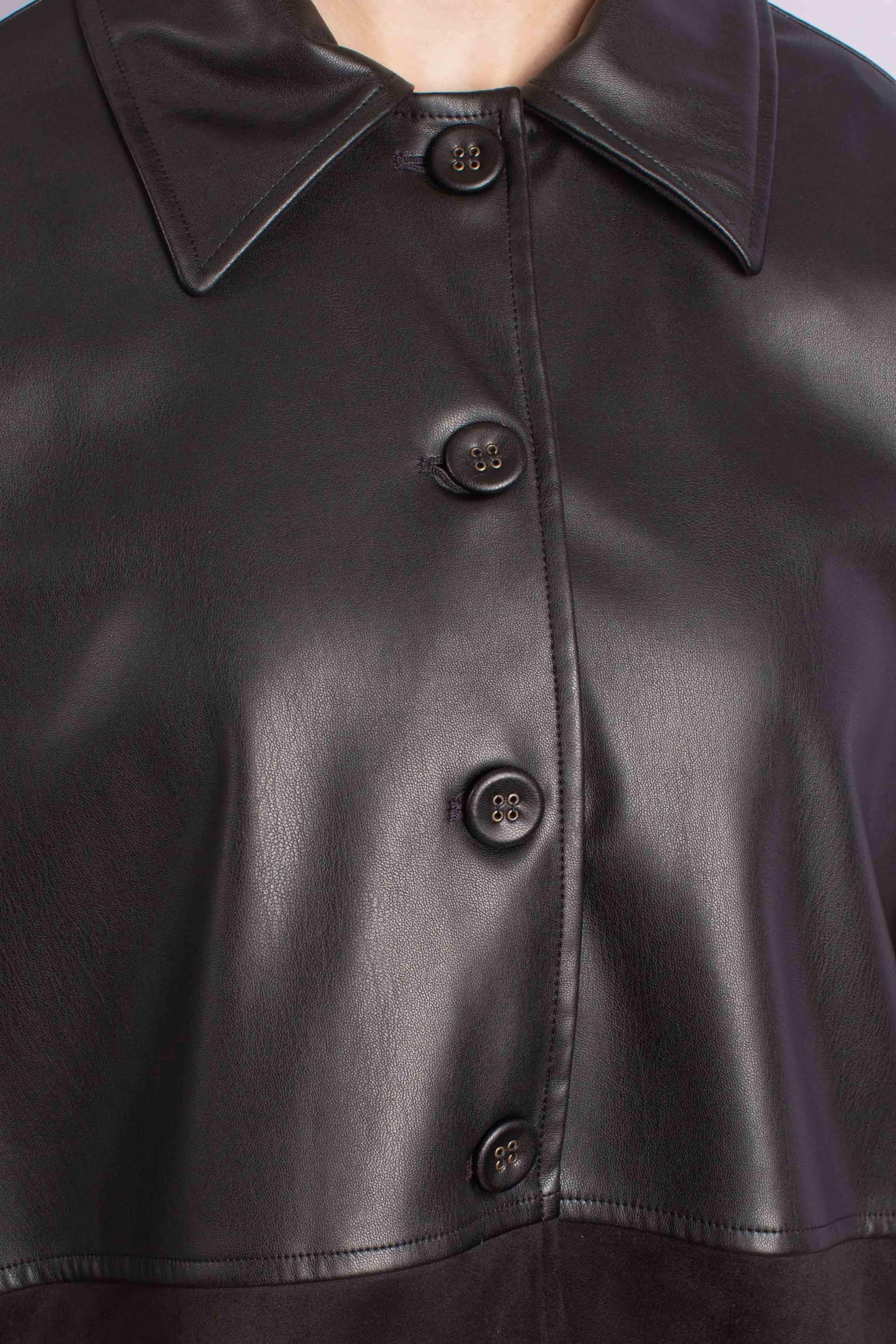 Giacca corta in elegante mix di materiali JDD8OAAA1900 DIXIE