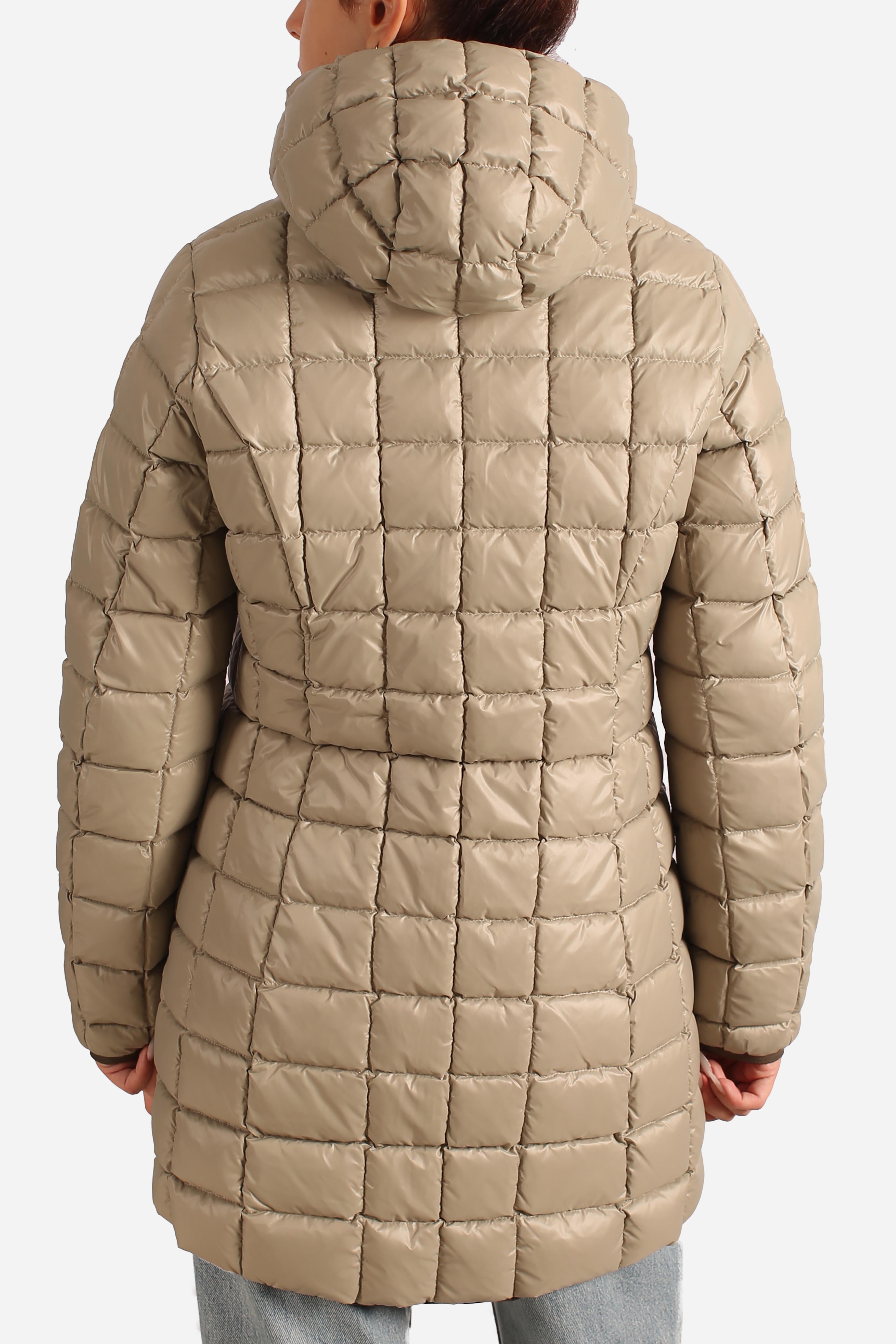 Giacca 3/4 DENISE ST THERMO REVERSIBLE black olive - green oak K8134CWB42 K-WAY