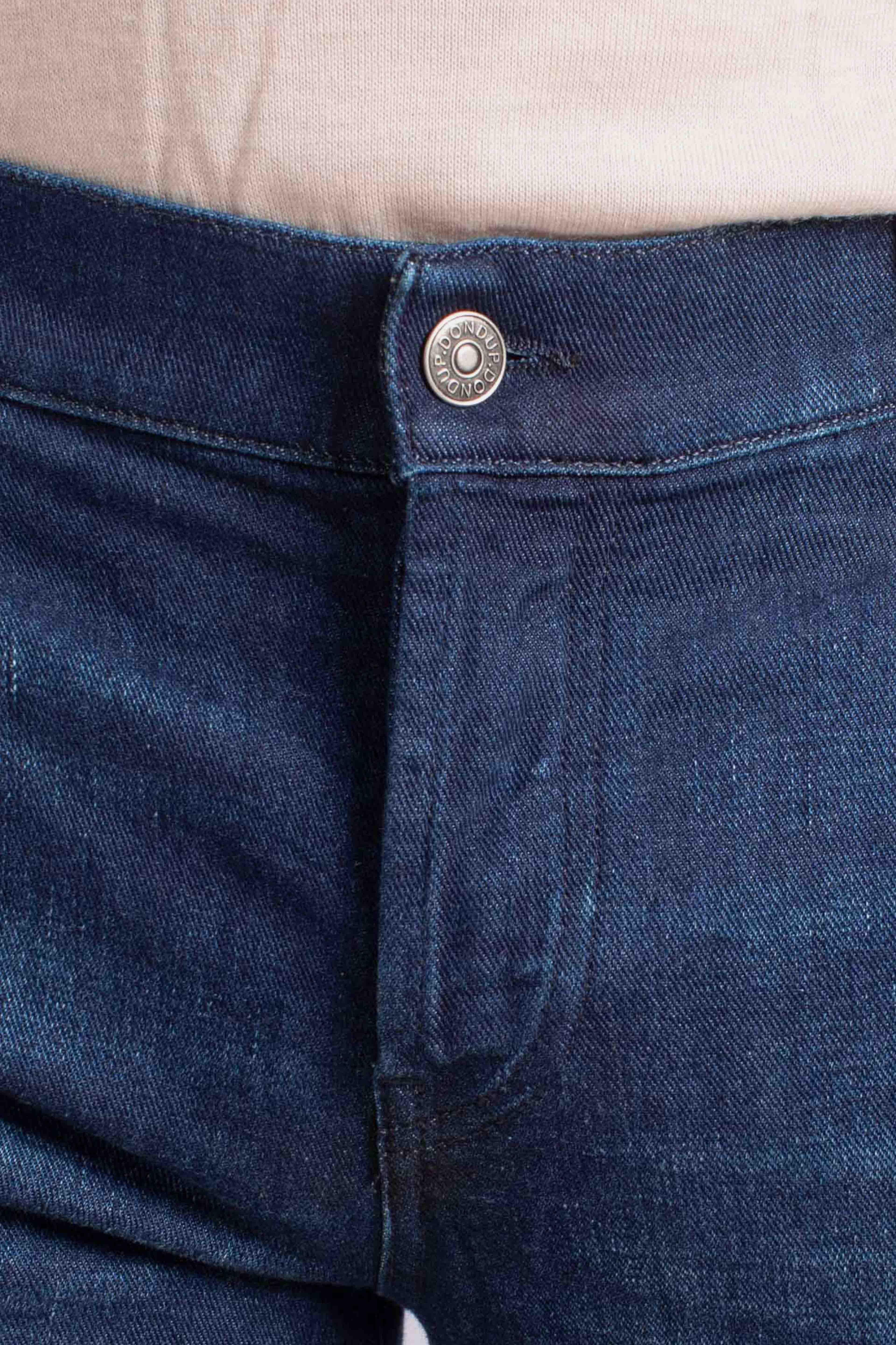 Jeans Slim Fit in blu Denim scuro Stretch tasche america UP439DS0345ULG8800 DONDUP