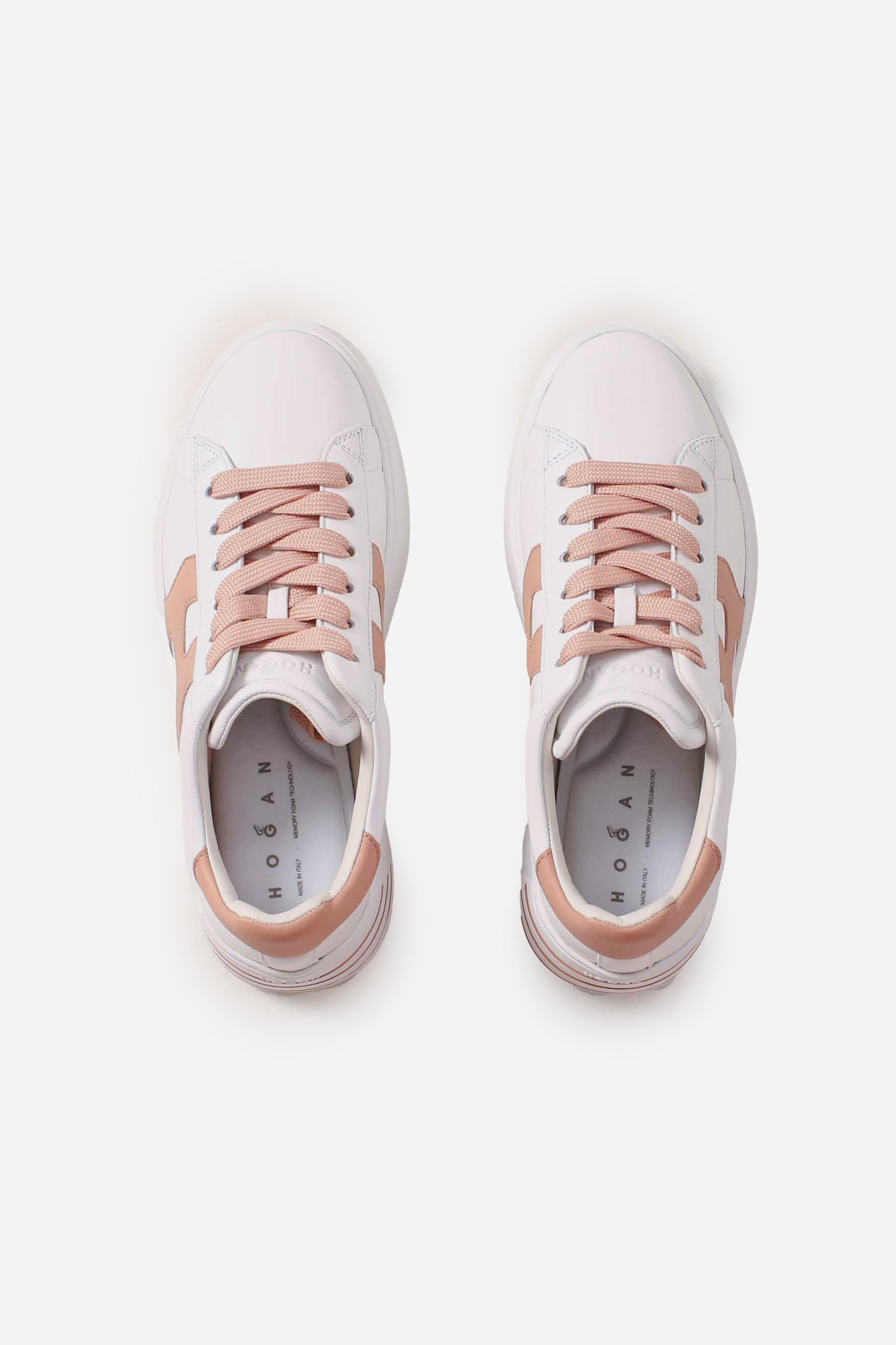 Sneakers Rebel Bianco Rosa HXW5640DN61UAI0MA7 HOGAN