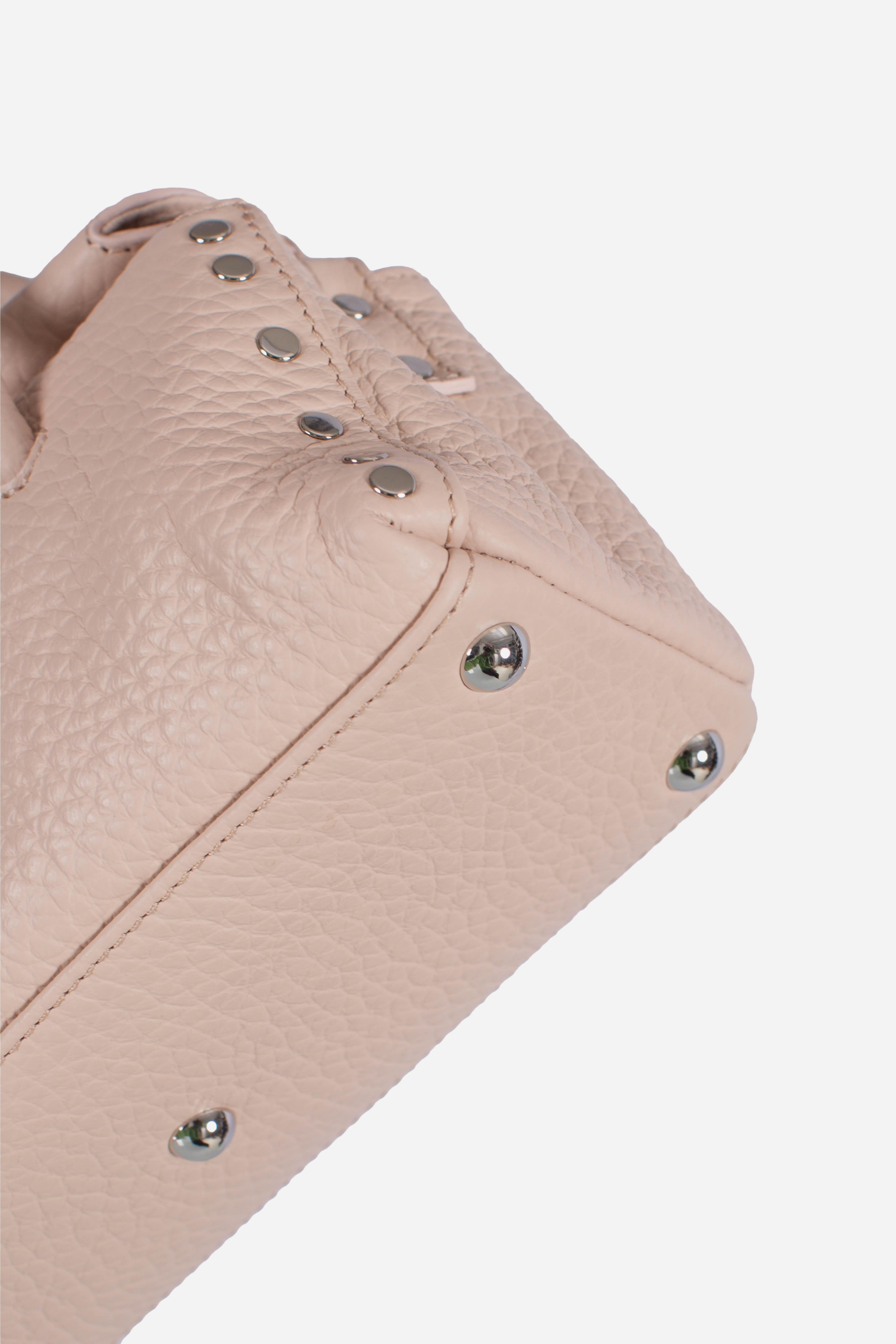 BORSA DOTTA BABY IN PELLE MARTELLATA pink callas 0687501120000BZ0852 ZANELLATO