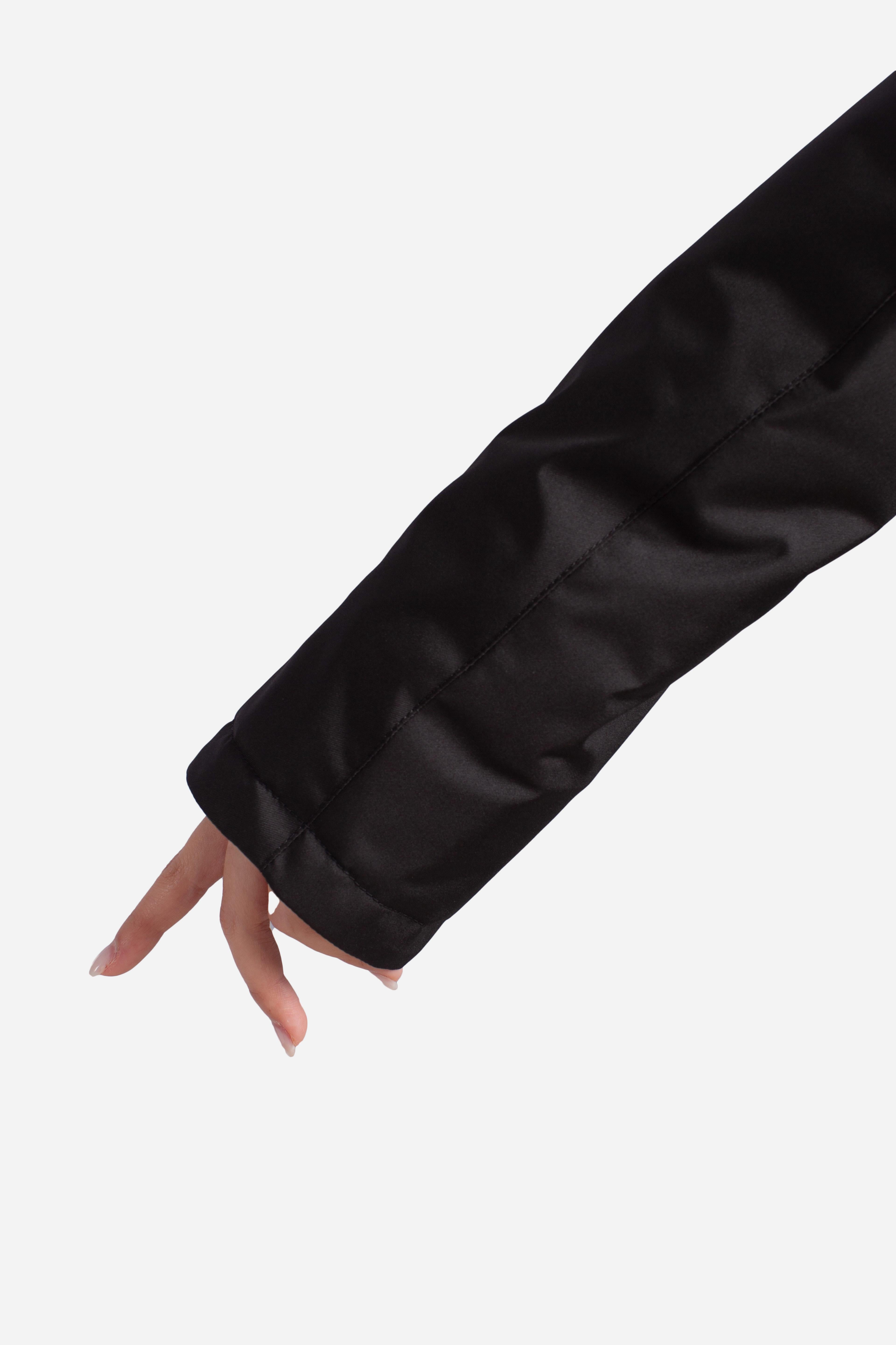 Toggle Coat in Gabardine Tecnico nero NAW59513830ZXEB999 FAY