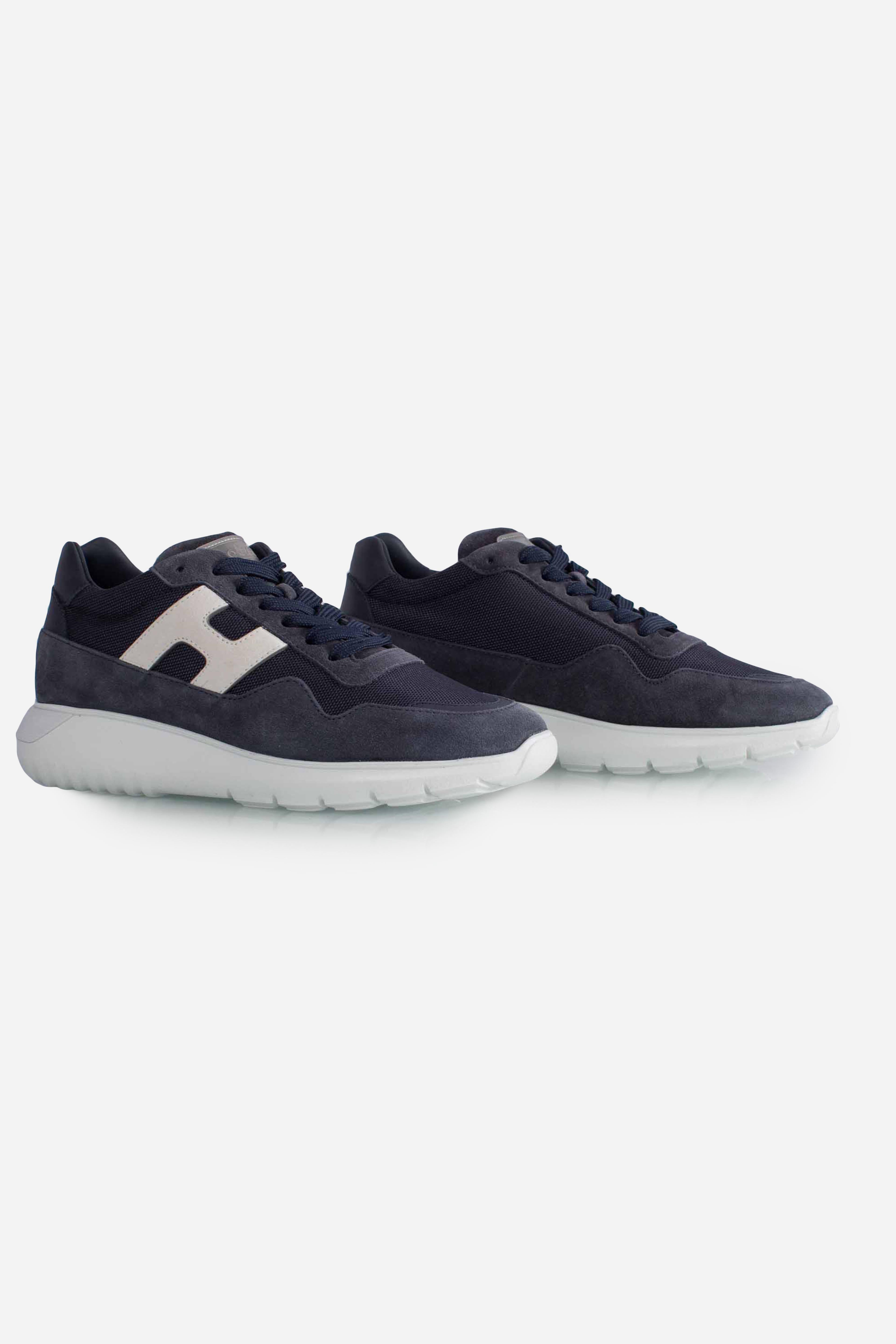 Sneakers Hogan Interactive³ Blu Argento HXM3710EG30UO72A22 HOGAN