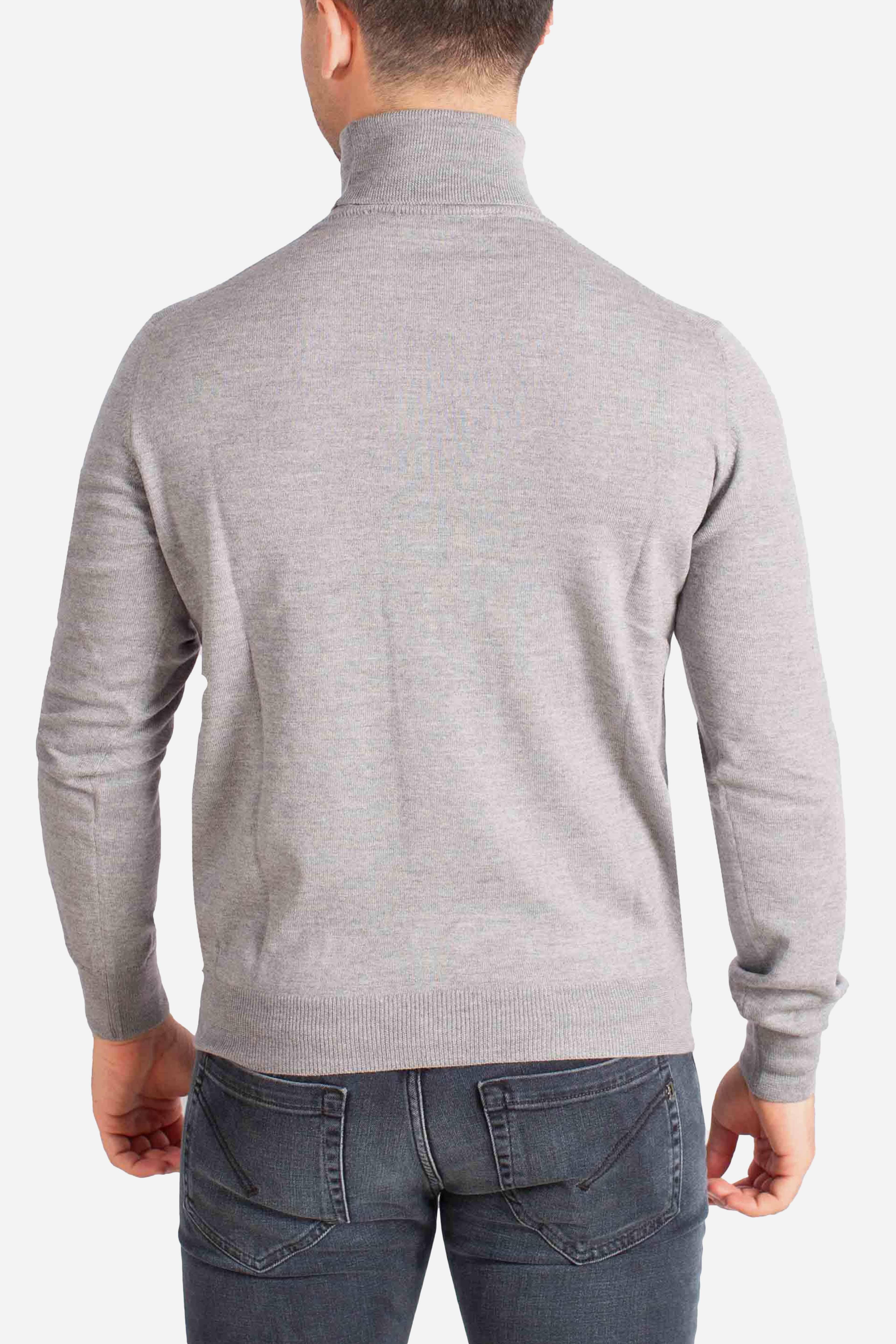 Dolcevita in lana merinos grigio perla 5515714290071 GRAN SASSO