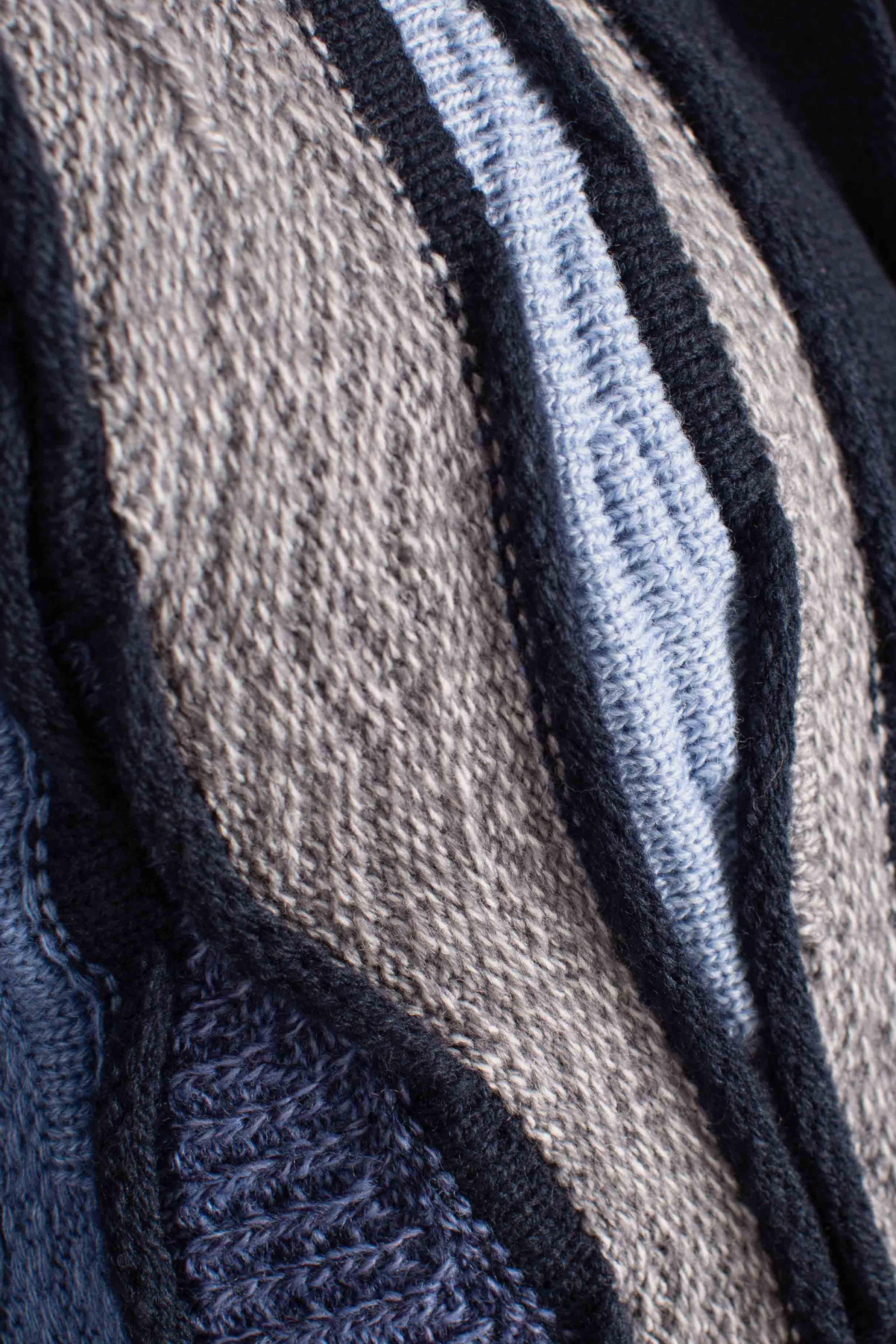 Cardigan Uomo Blue Multicolor 32091599G0490 LORENZONI