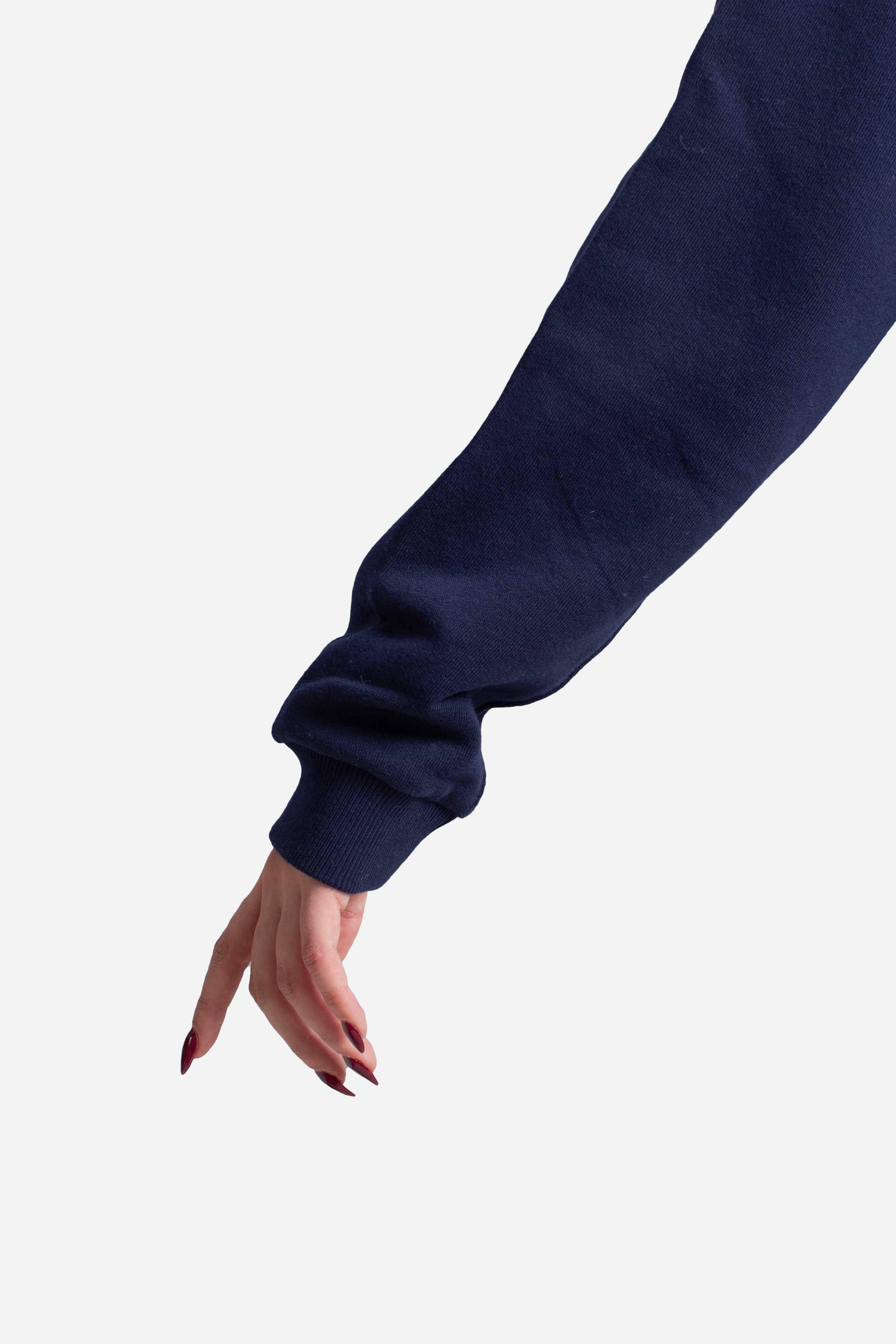 Felpa con cappuccio e cerniera navy 211943008002 POLO RALPH LAUREN