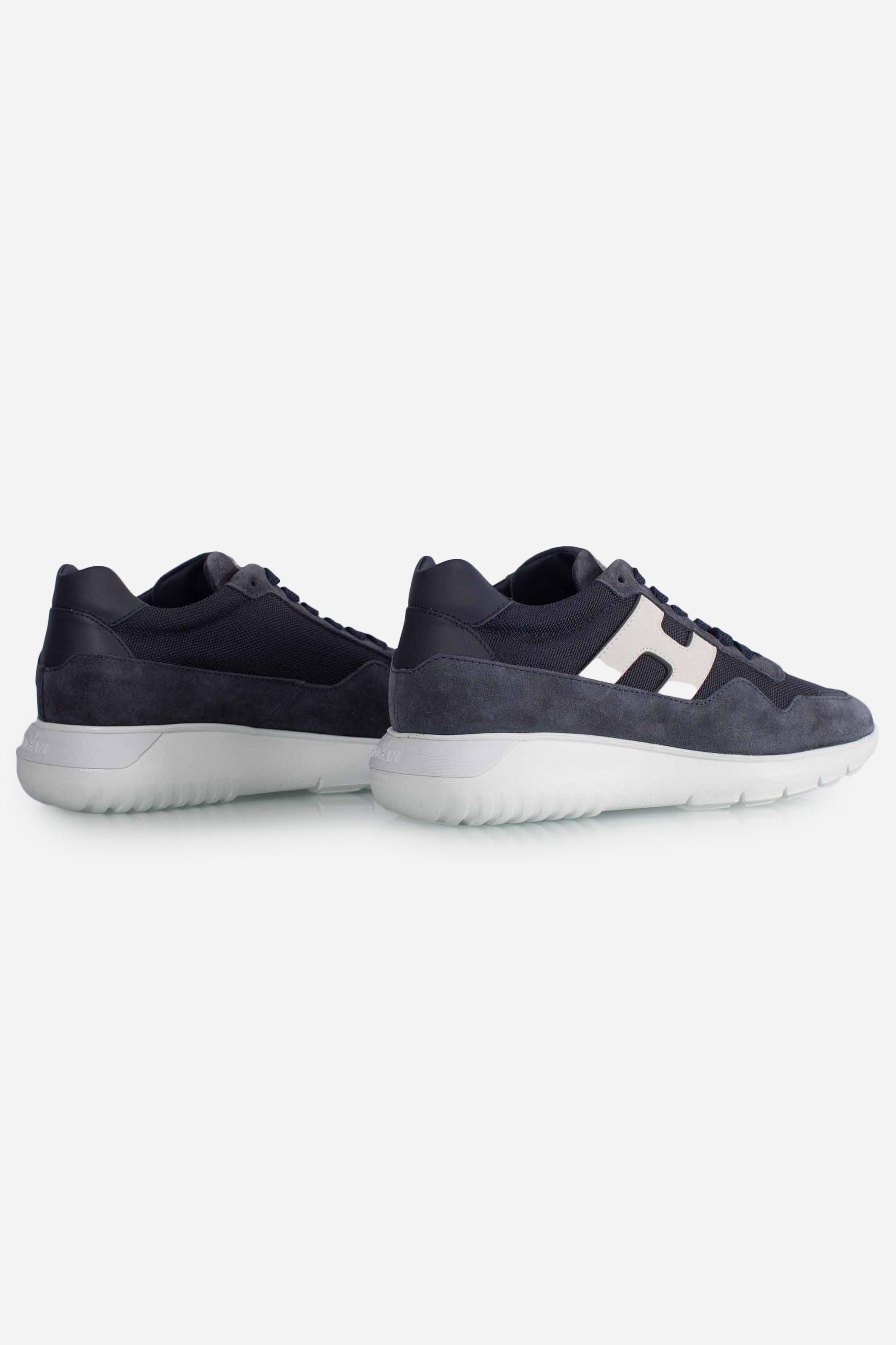 Sneakers Hogan Interactive³ Blu Argento HXM3710EG30UO72A22 HOGAN