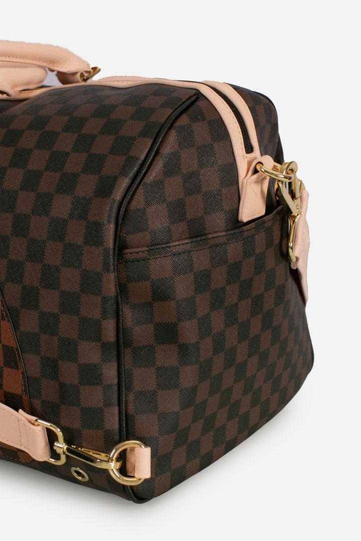 Borsone boujee strap duffel 910D7461NSZBROWN SPRAYGROUND