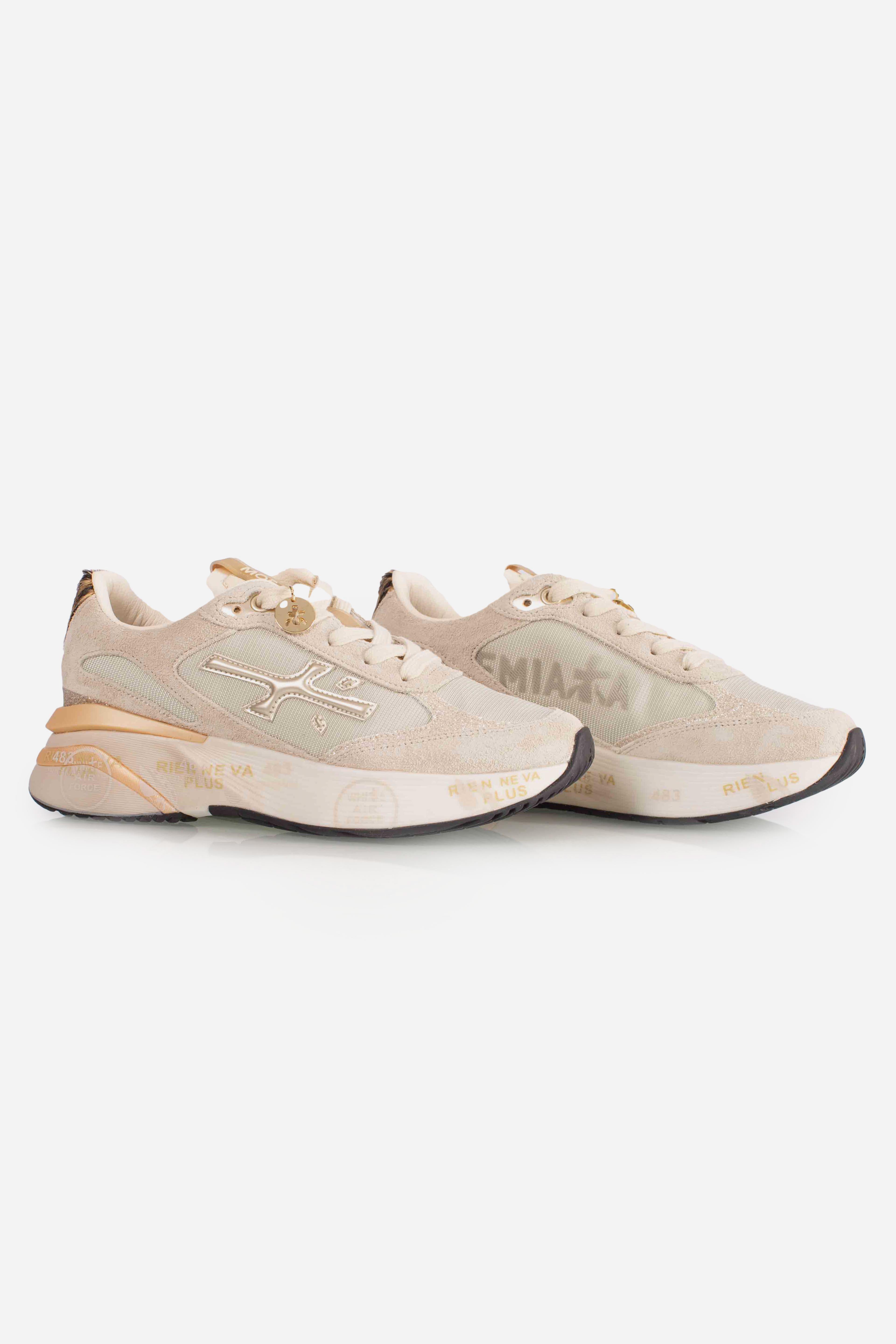 sneakers MOERUND 7800 beige gold MOERUND7800 PREMIATA