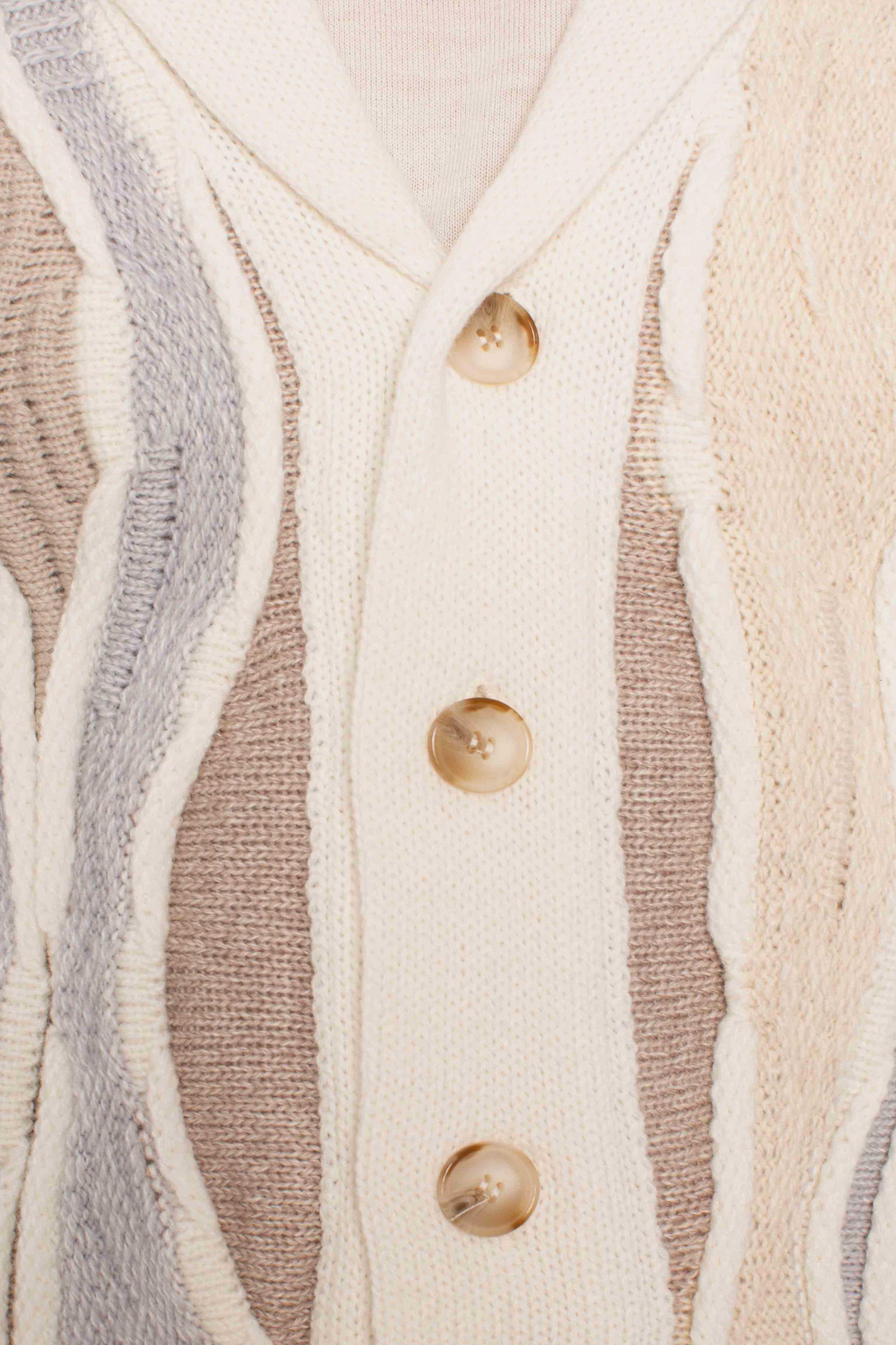 Cardigan Uomo white Multicolor 32091599G0300 LORENZONI