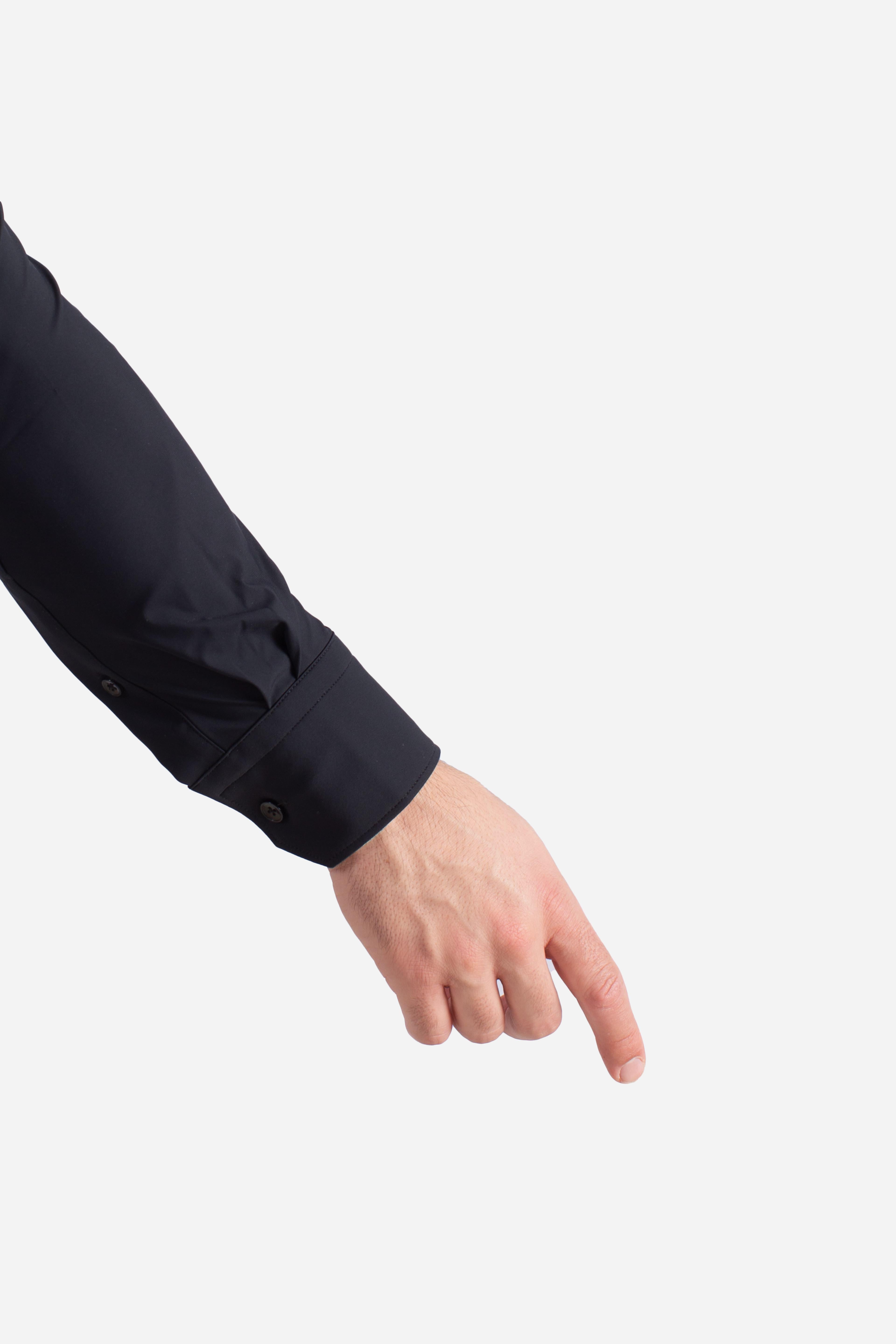 Camicia tecnica navy black AR26WT22CANEU5 900 BLACK ARCHIVIUM