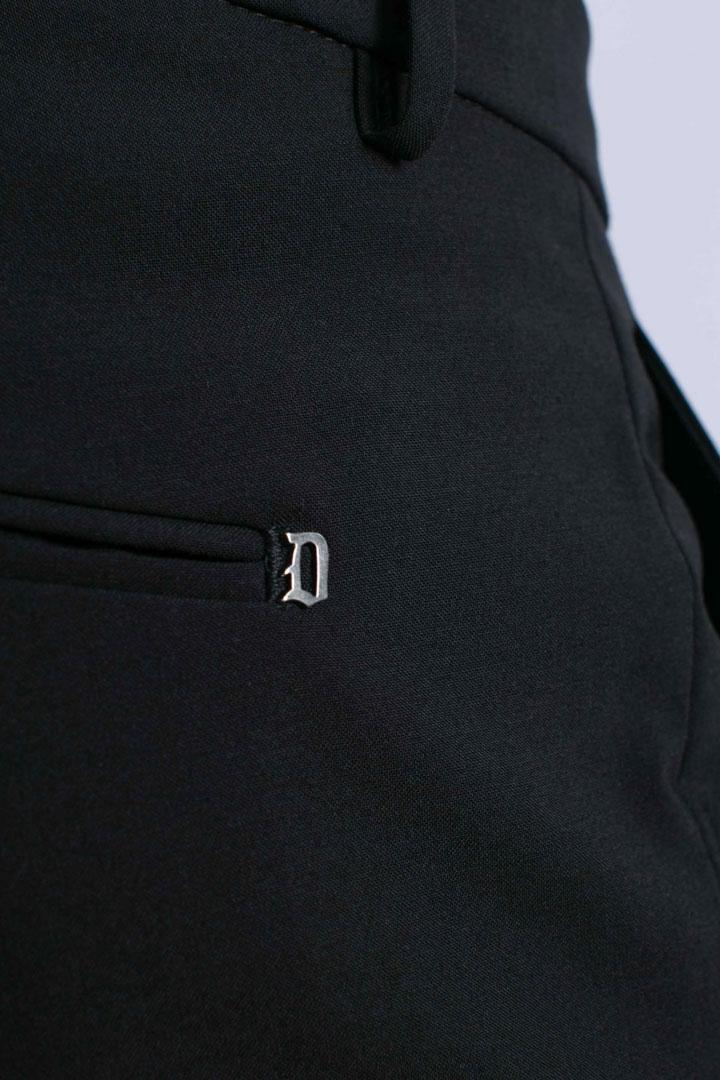 Pantalone Gaubert in lana nero UP235TS0009UXXX999 DONDUP