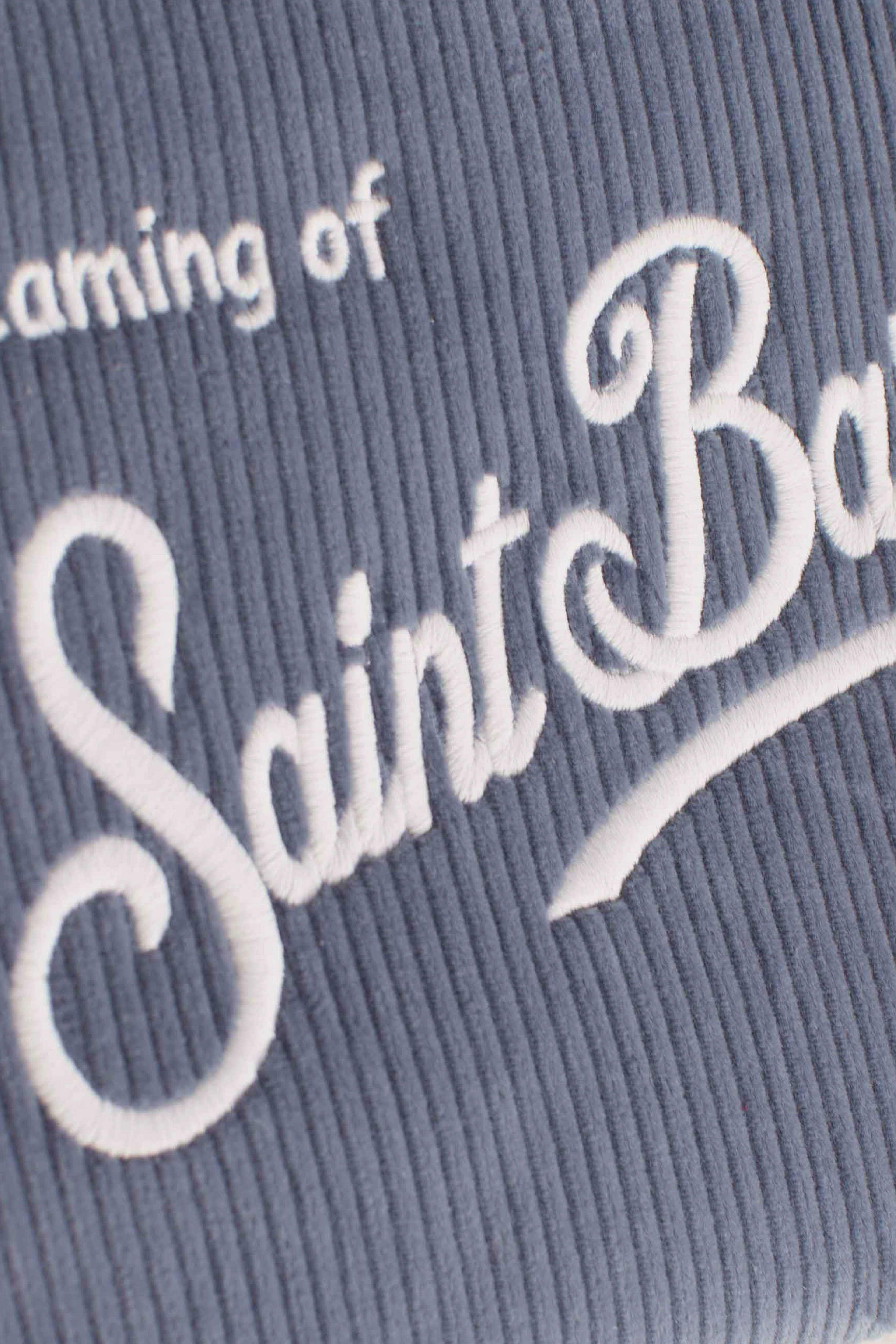 Pochette Aline "Dreaming of Saint Barth" - Winter Paradise in Velluto a Coste ALI002400299I MC2 SAINT BARTH