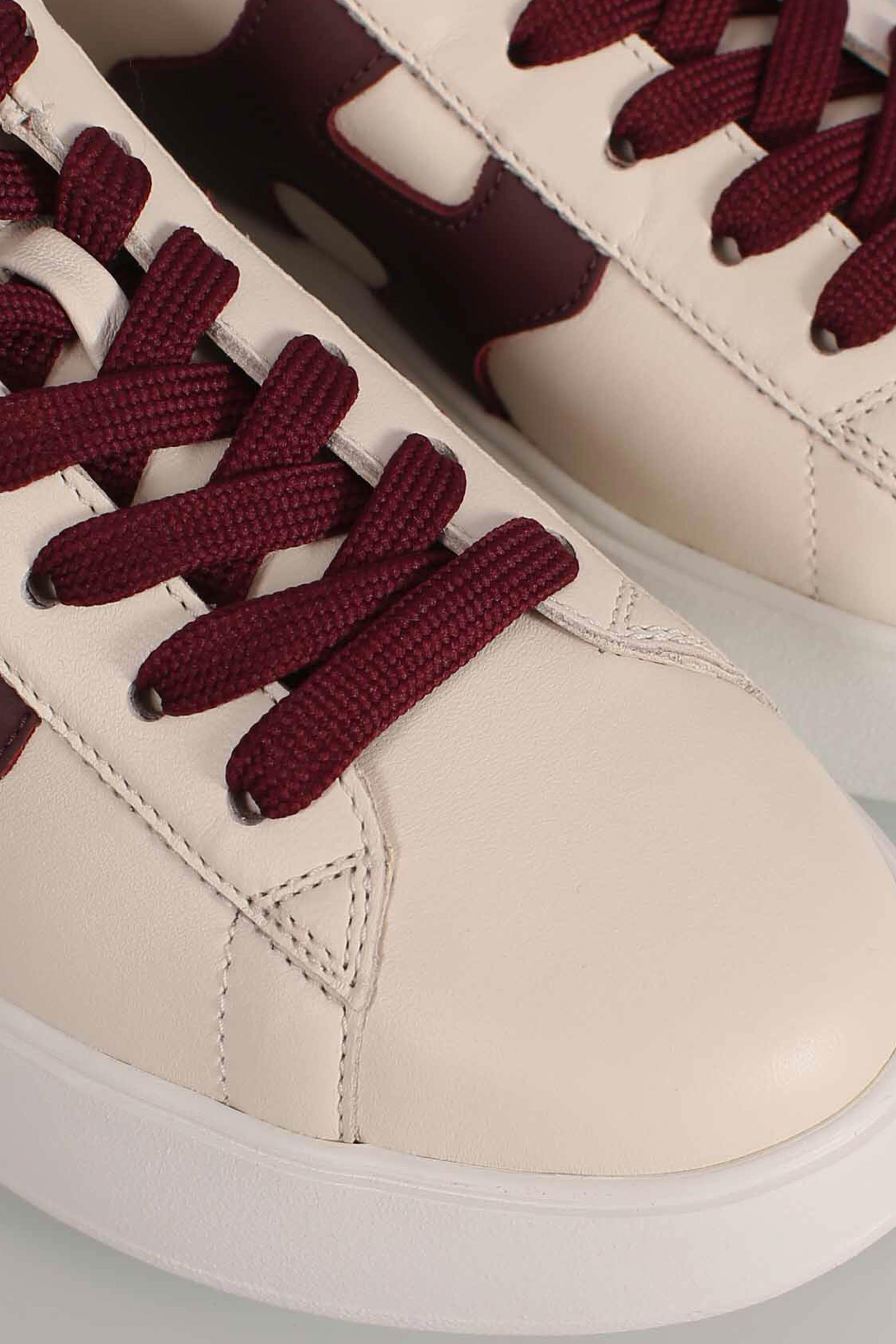 Sneakers Rebel Avorio Bordeaux HXW5640DN61UAI479F HOGAN