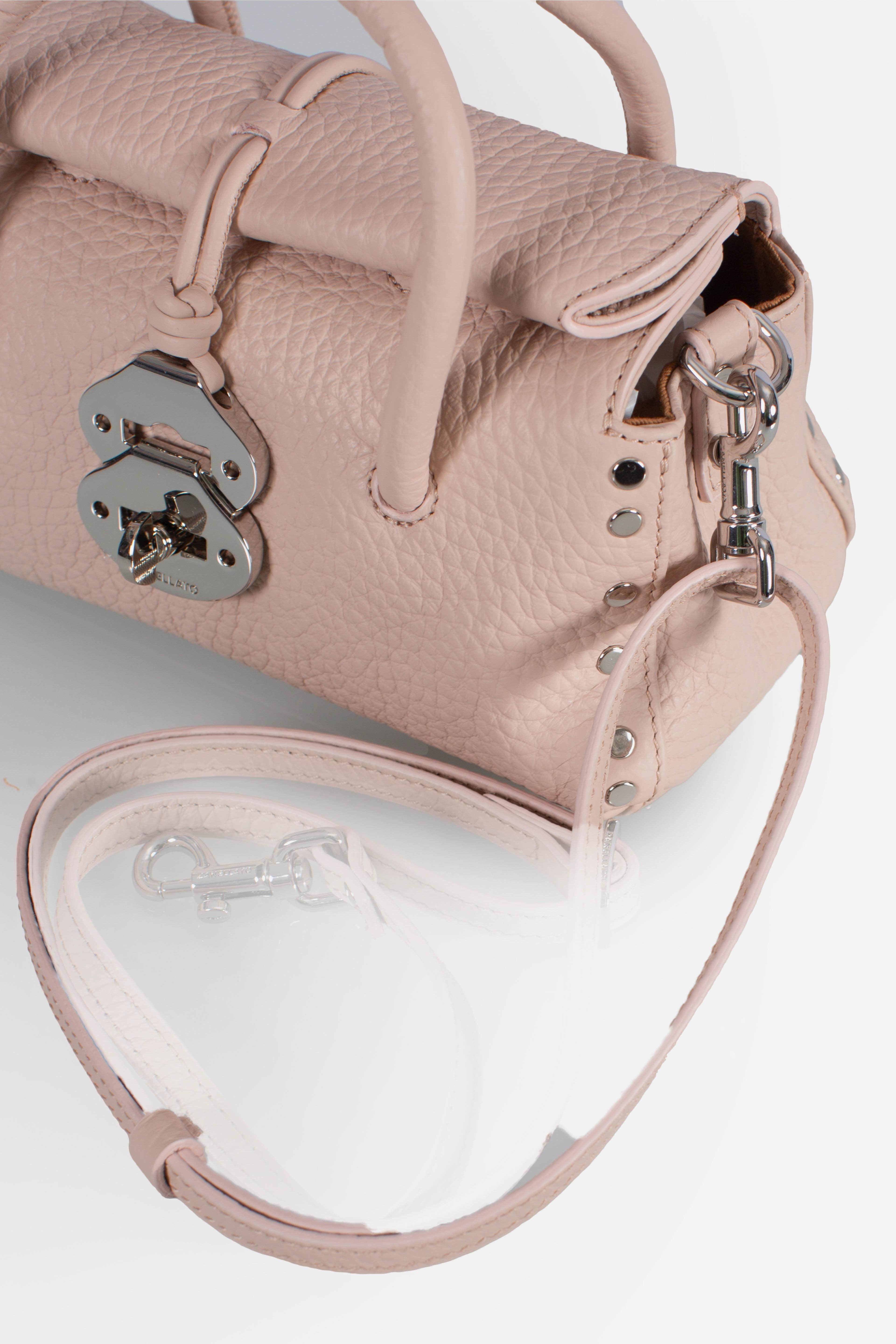 BORSA DOTTA BABY IN PELLE MARTELLATA pink callas 0687501120000BZ0852 ZANELLATO
