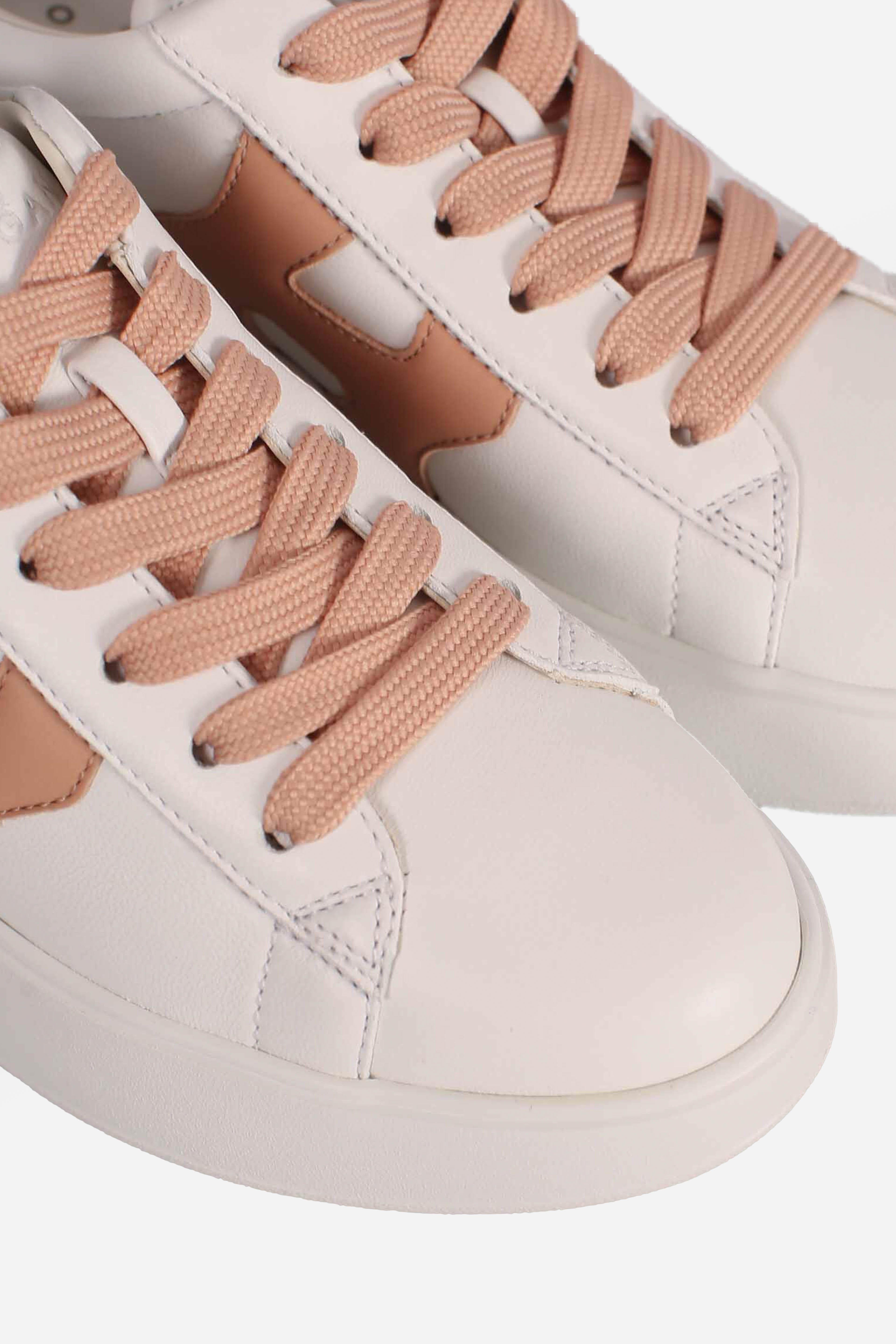 Sneakers Rebel Bianco Rosa HXW5640DN61UAI0MA7 HOGAN