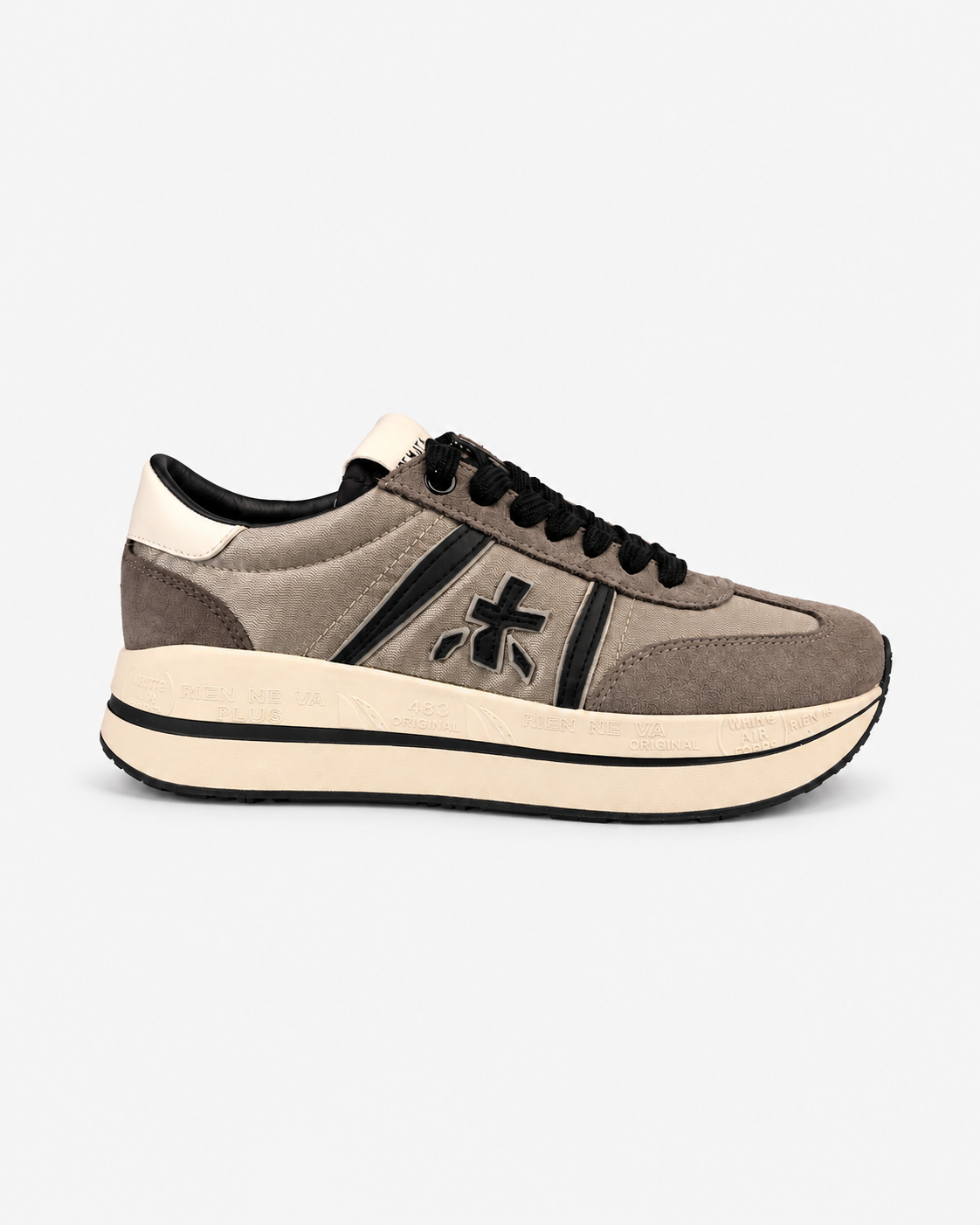 Premiata Bethcoin 8508 Sneakers Donna Grigio Taupe