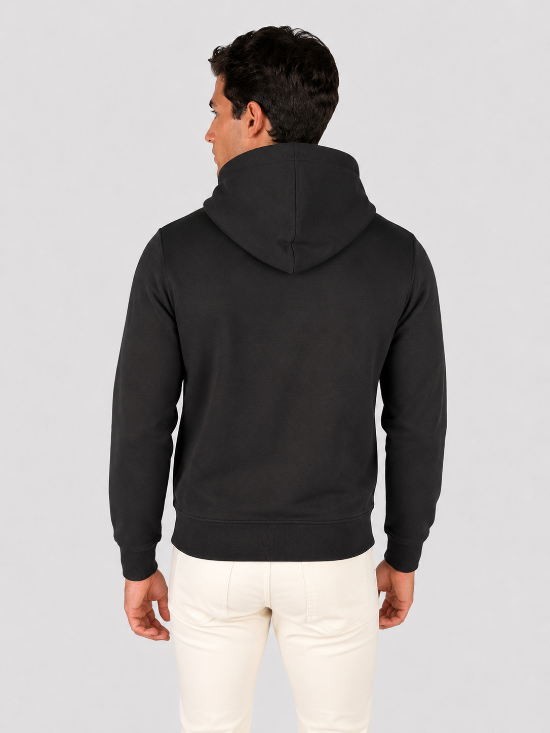 Felpa uomo K-way Rainer Spencer black pure