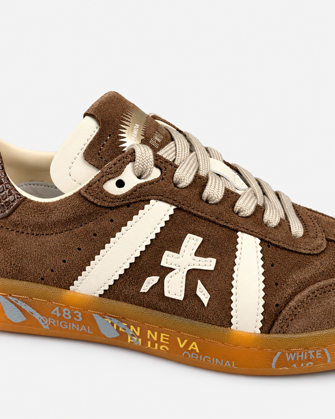 Premiata Bonnie 8576 Sneakers Donna Taupe