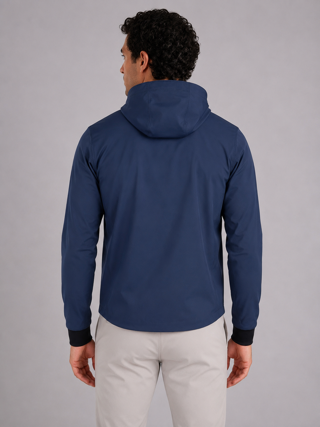 GIUBBINO JACKO BONDED BLUE DEPTH - BLUE DEPTH
