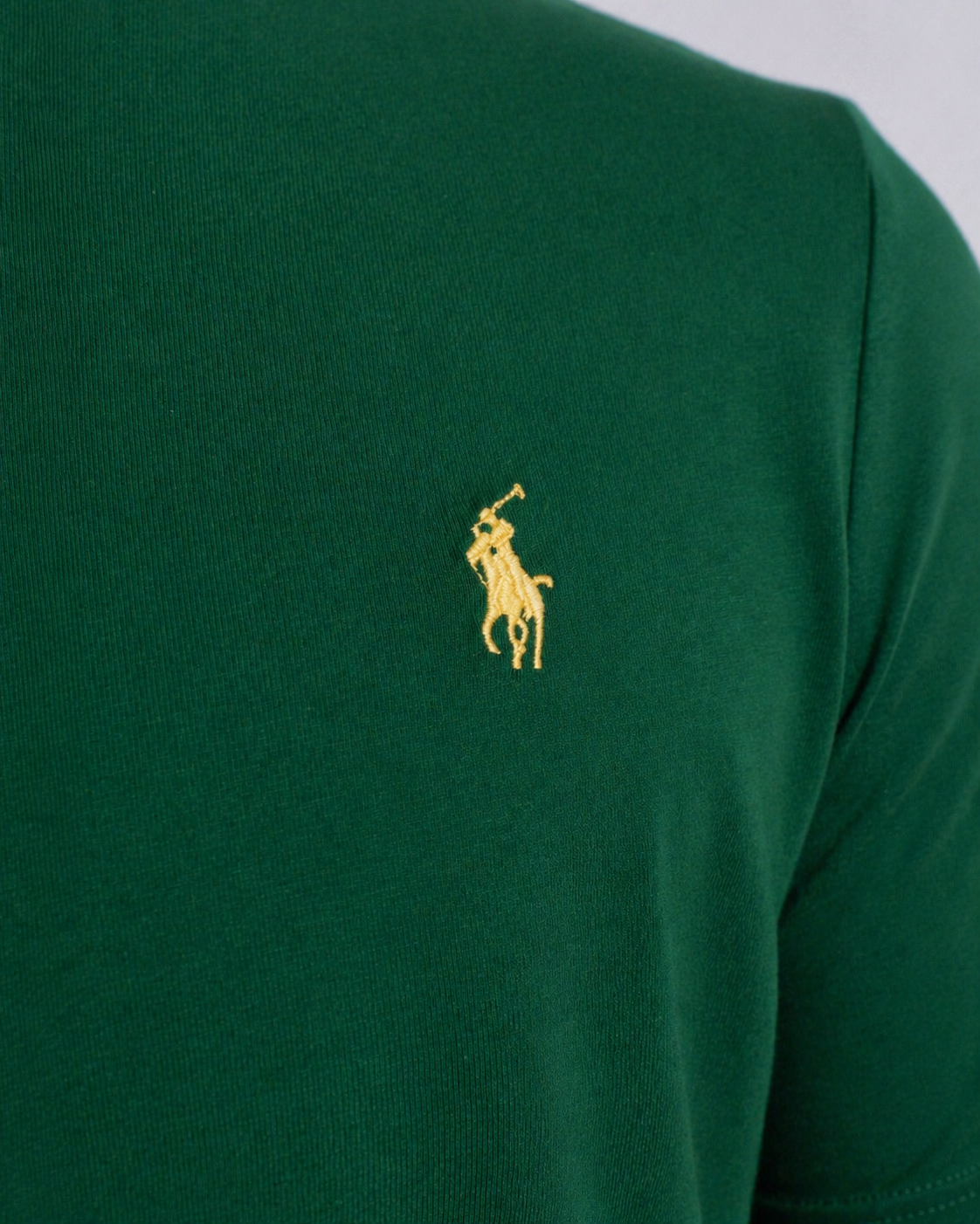 Maglietta in jersey Custom Slim-Fit green