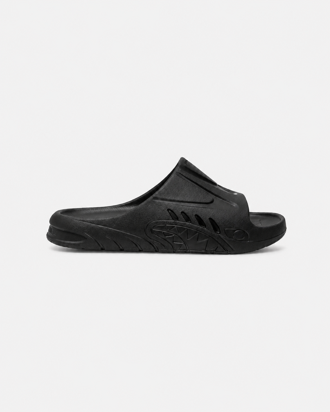 CIABATTA DA MARE SHARK SLIDE BLACK