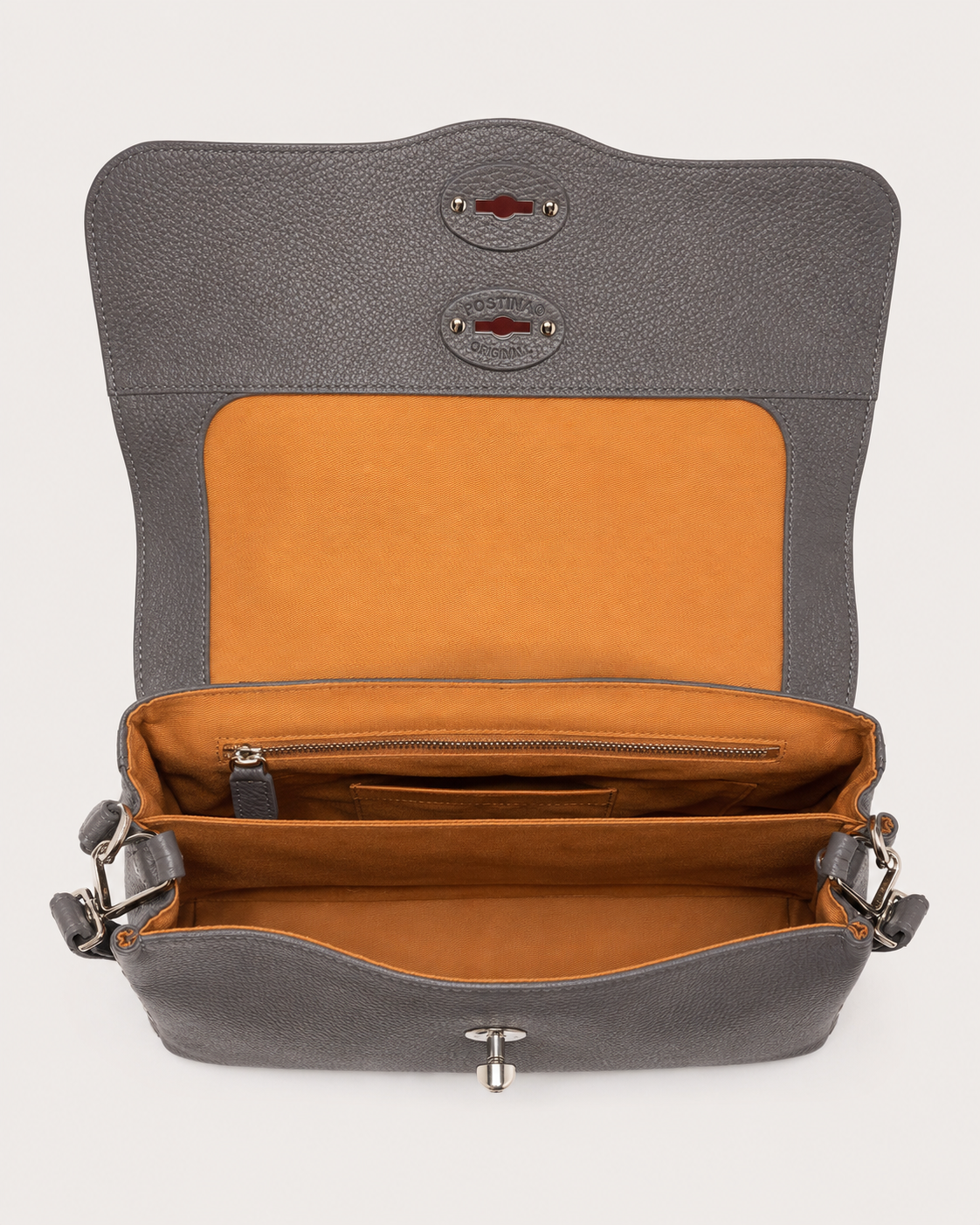 Borsa Postina Daily S grey vulcano