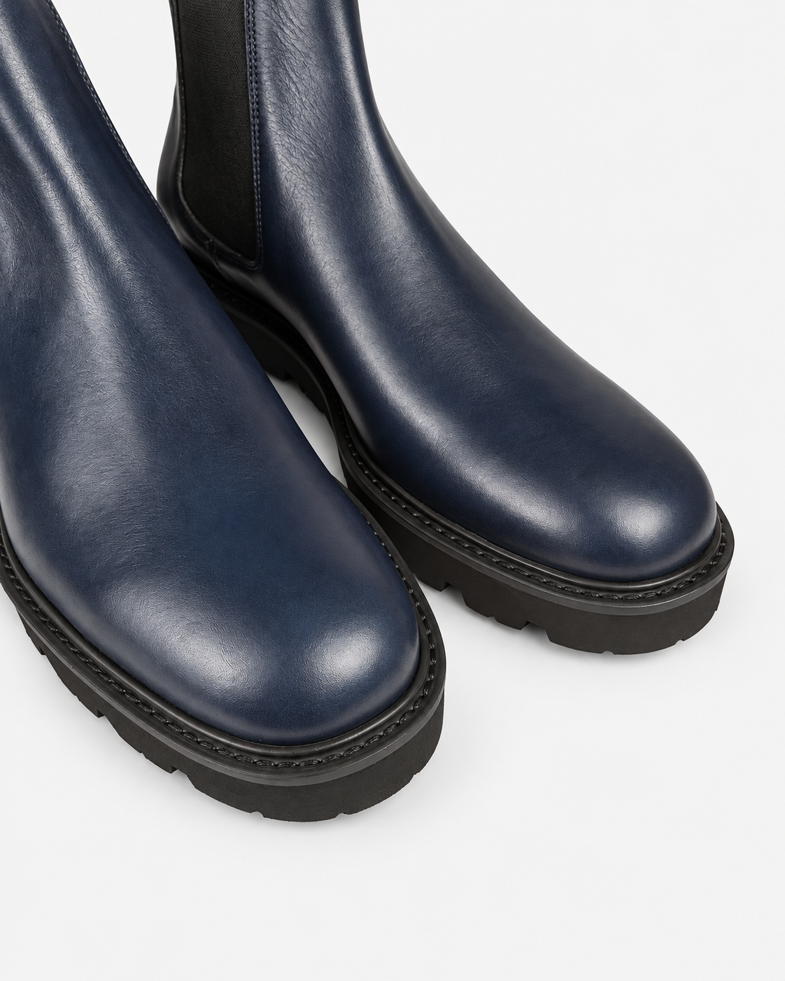 Mille885 Yari Cortina Stivaletto Chelsea Uomo Navy