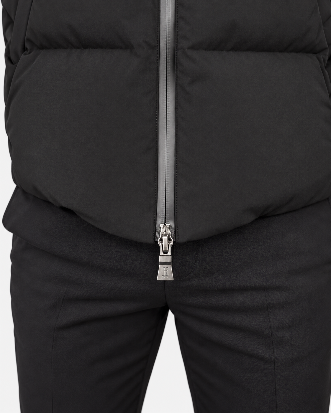 Herno Giacca uomo New Impact nera con cappuccio