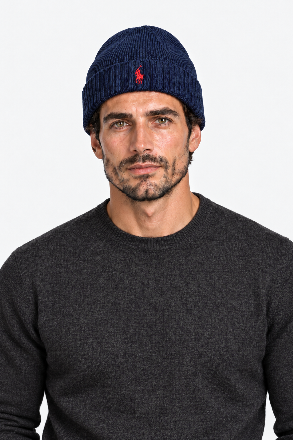 Polo Ralph Lauren men's blue wool beanie