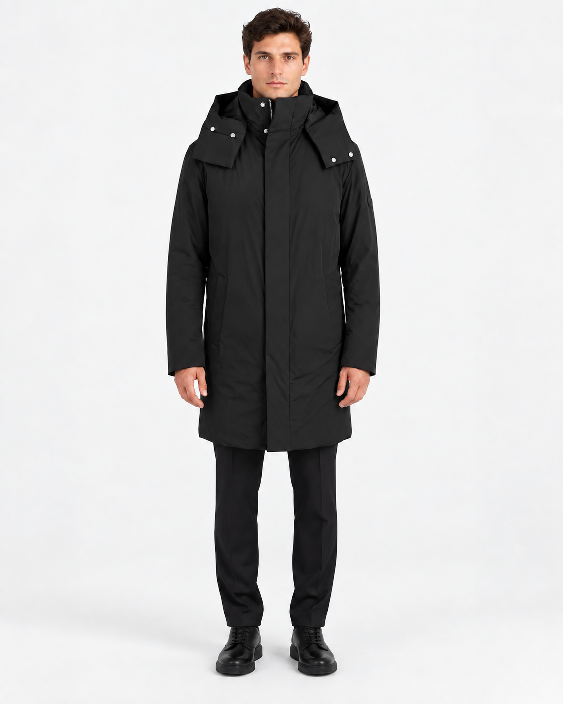 Distretto 12 Parka Uomo Klimt Nero