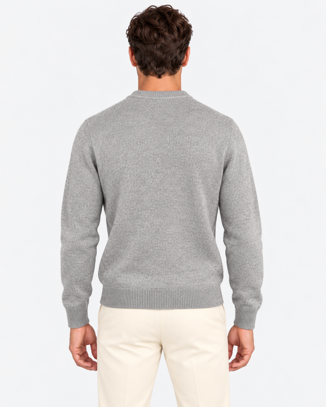 MC2 Saint Barth Maglia Uomo 883 Nord Sud Grigia