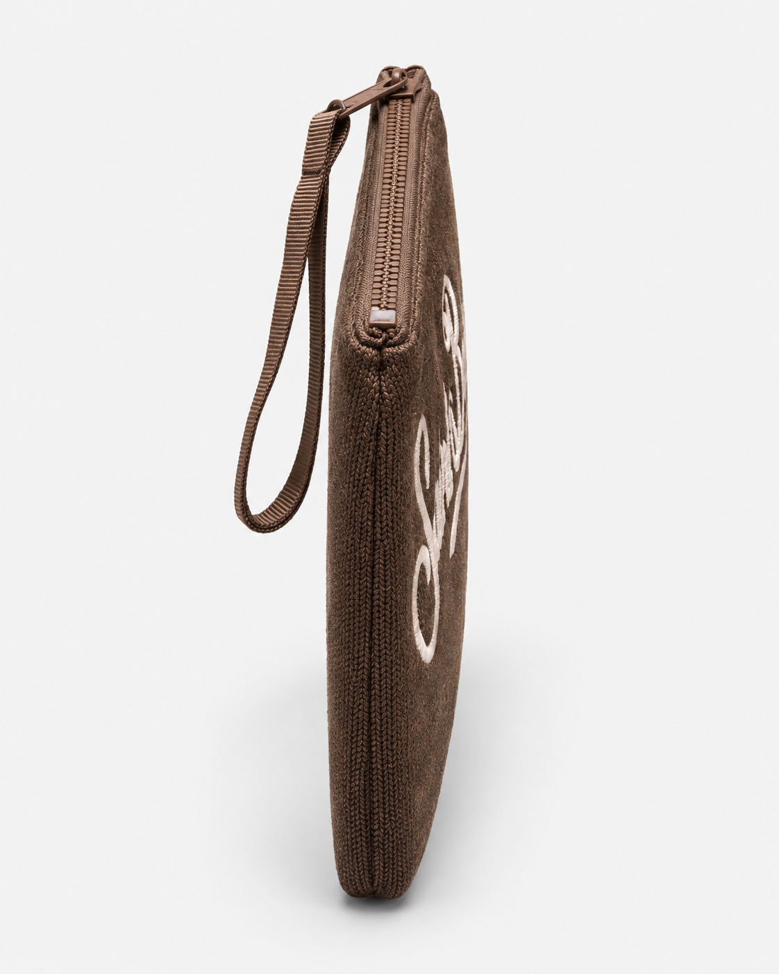 MC2 Saint Barth Pochette Donna Aline Wool Marrone