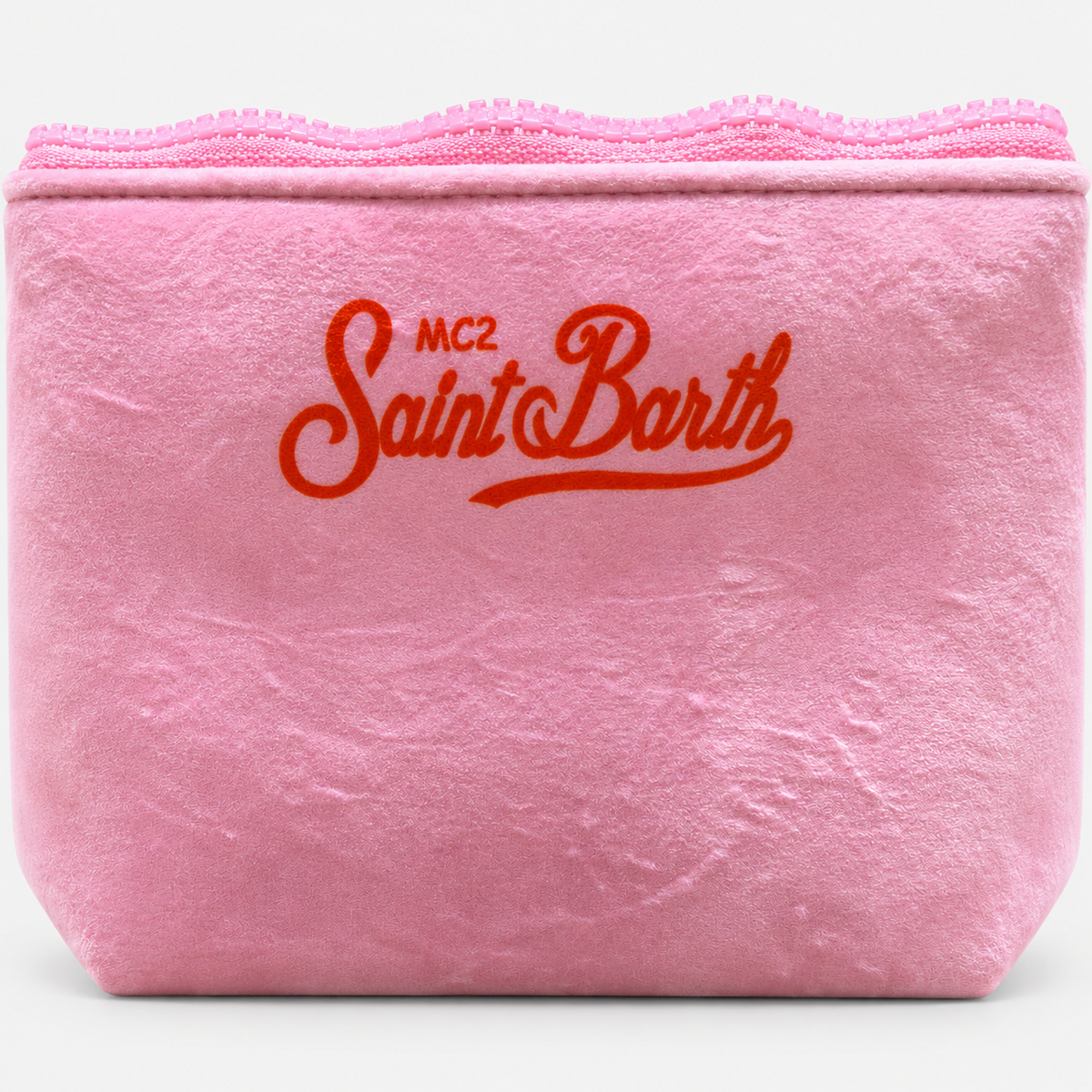 MC2 Saint Barth Pochette Donna Aline Rosa Spritz Queen con Strass